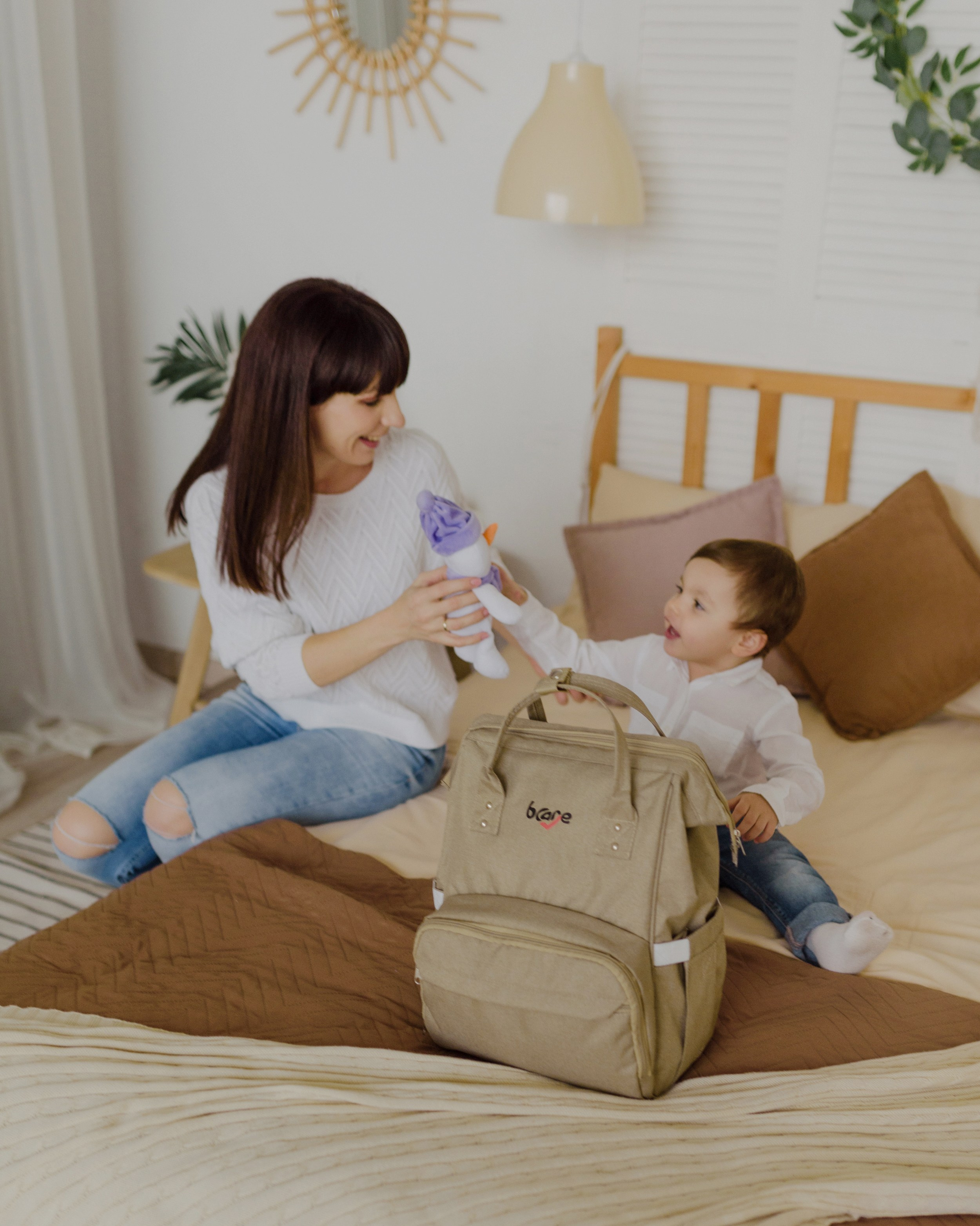 Бренд рюкзаков для мам BCARE. Lifestyle. Фотограф в Новороссийске Алина Барабохина
