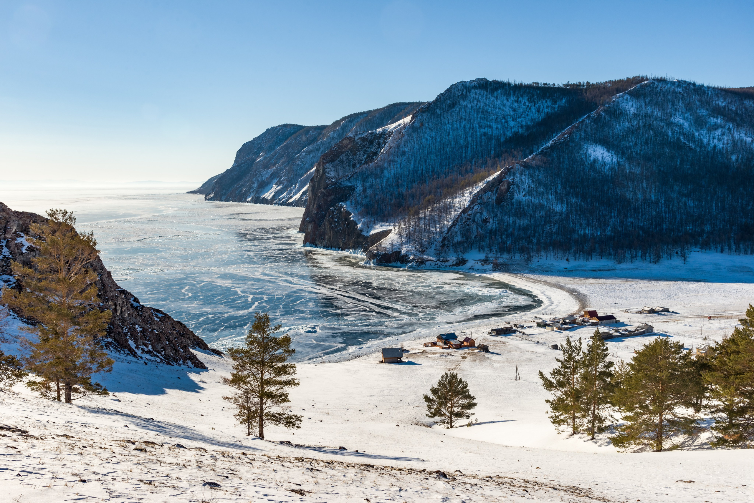 Байкал. Самый большой каток на планете. Пейзажный фотограф Сергей Пестерев. Фото природы