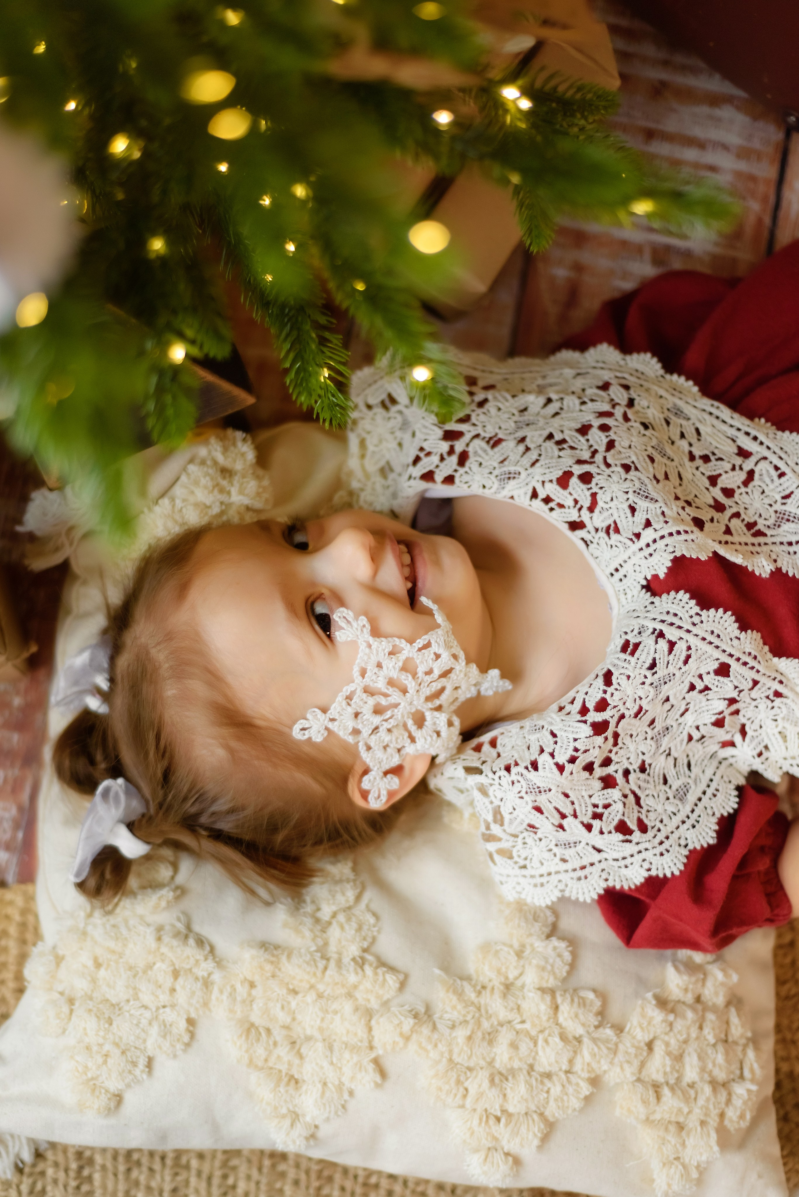 Новогодняя фотосессия Вика «Вигвам». Детский Фотограф |Фотограф на годик в Брянске Ирина Романова