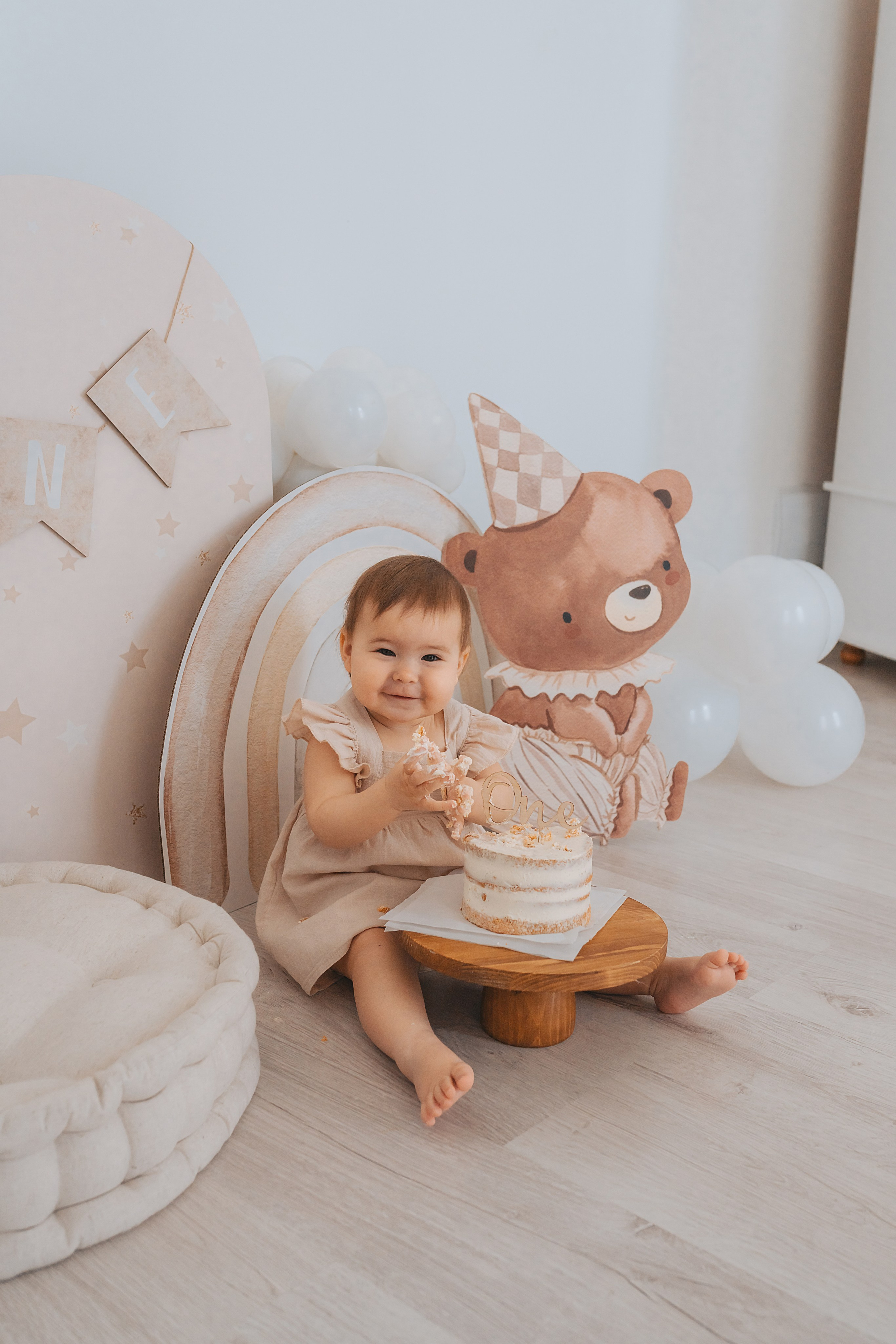 Амелия 1 год. Семейный, детский и лайфстайл фотограф в Москве Альбина Соколова