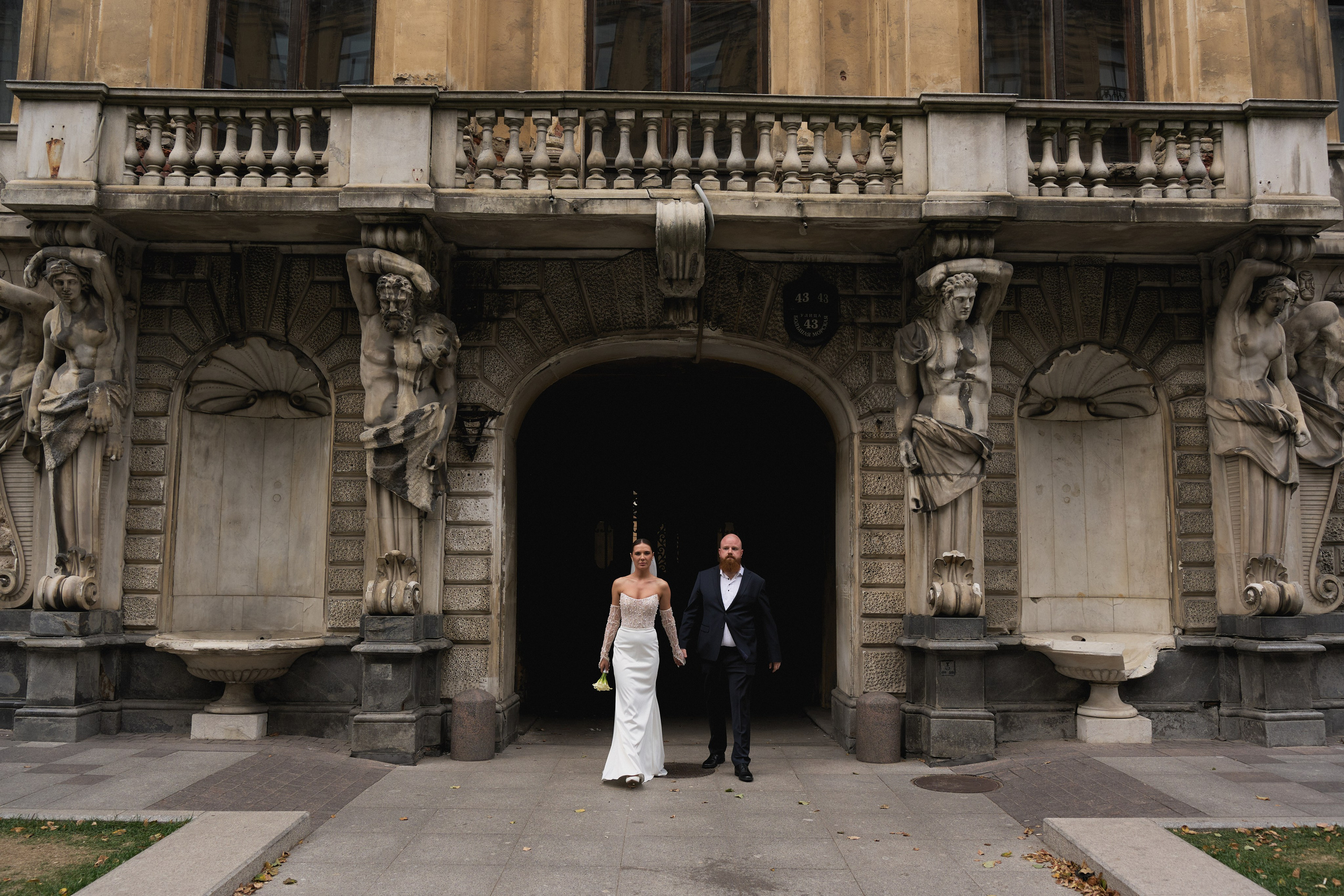 Александра и Георгий. Свадебный фотограф Санкт-Петербург Акбулатов Руслан