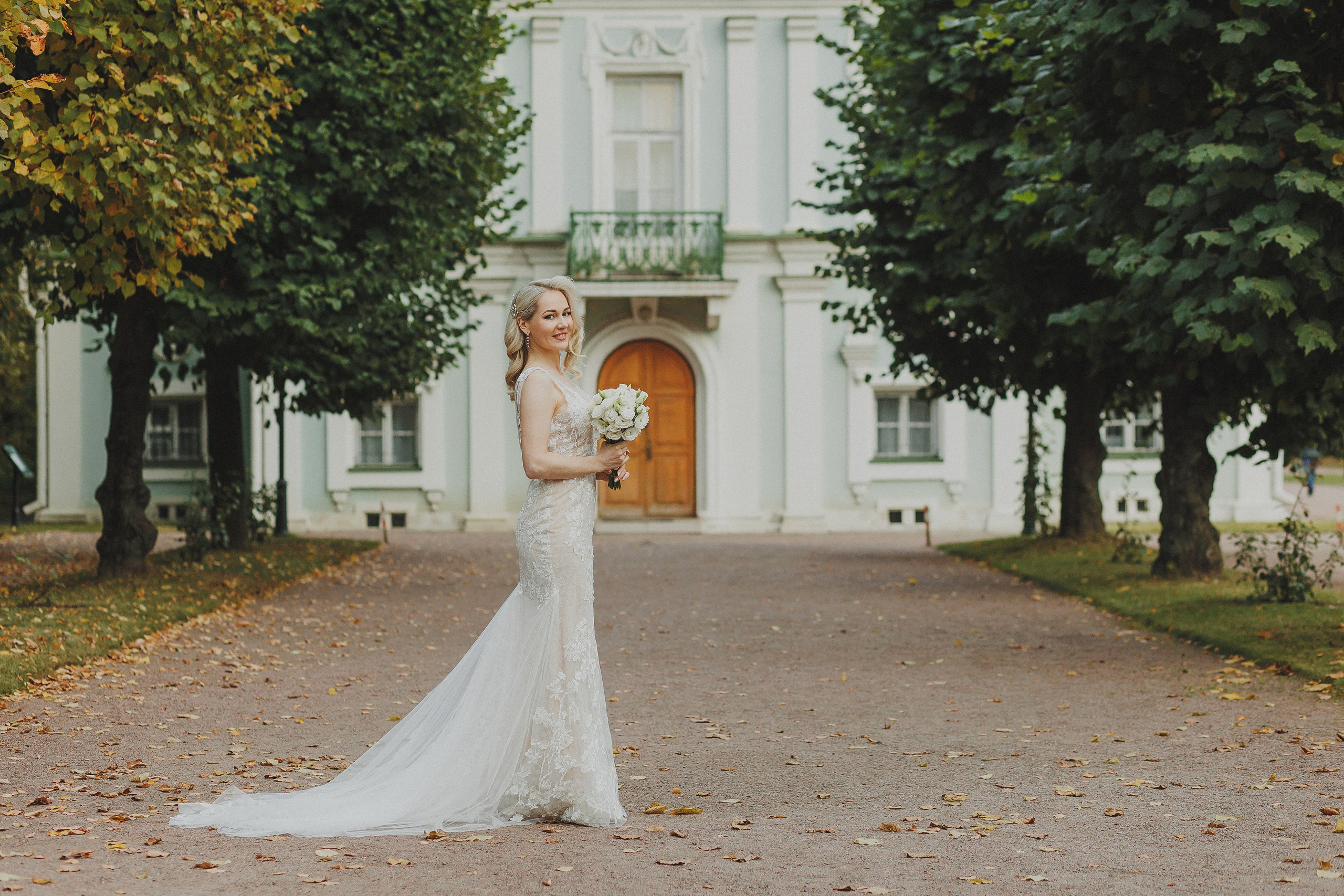 Свадебная фотосессия в Таганском ЗАГСе и Кусково. Фотограф в Москве и Люберцах Анна Ушакова