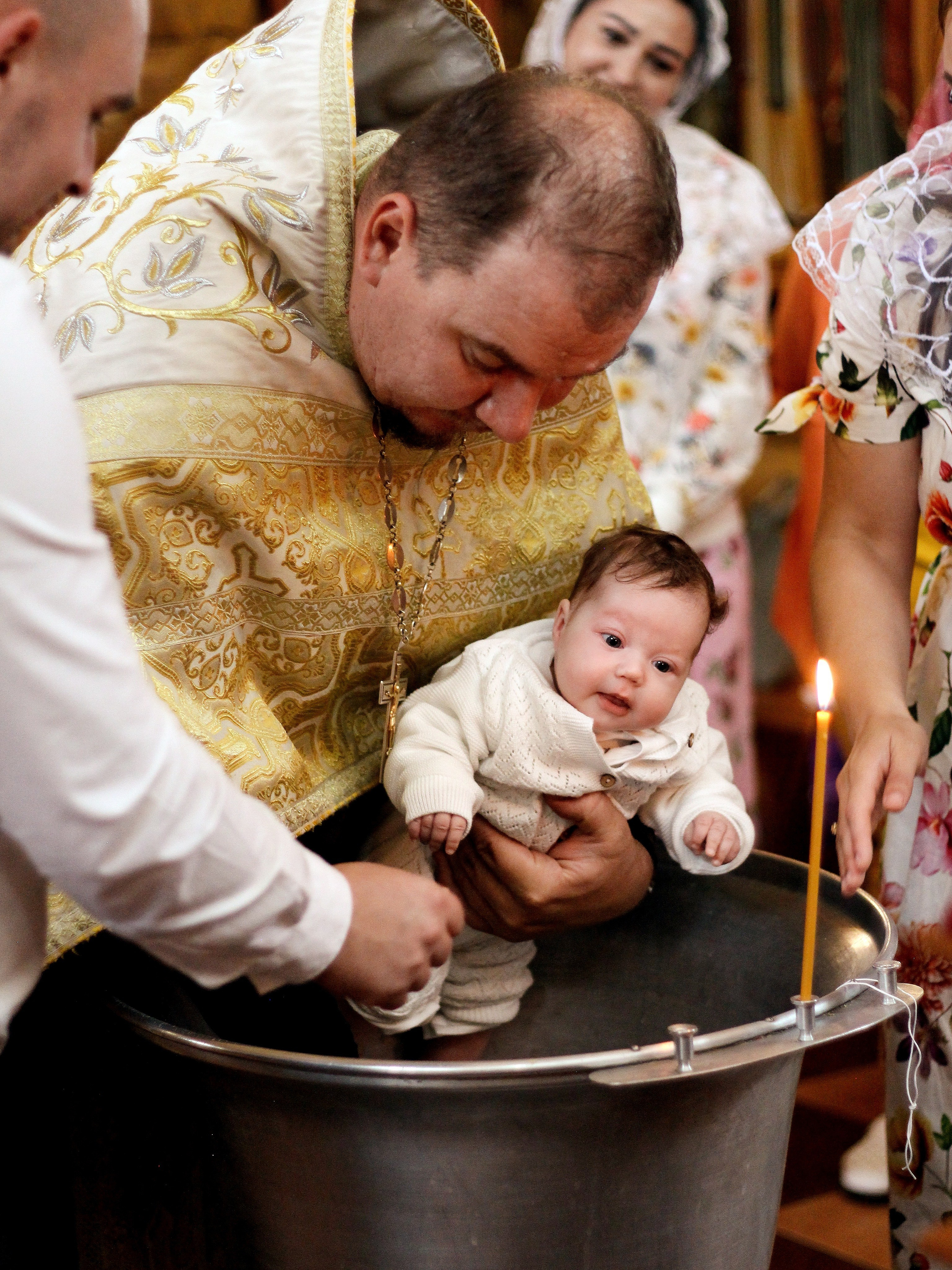 Таинство крещения. Photography Eva