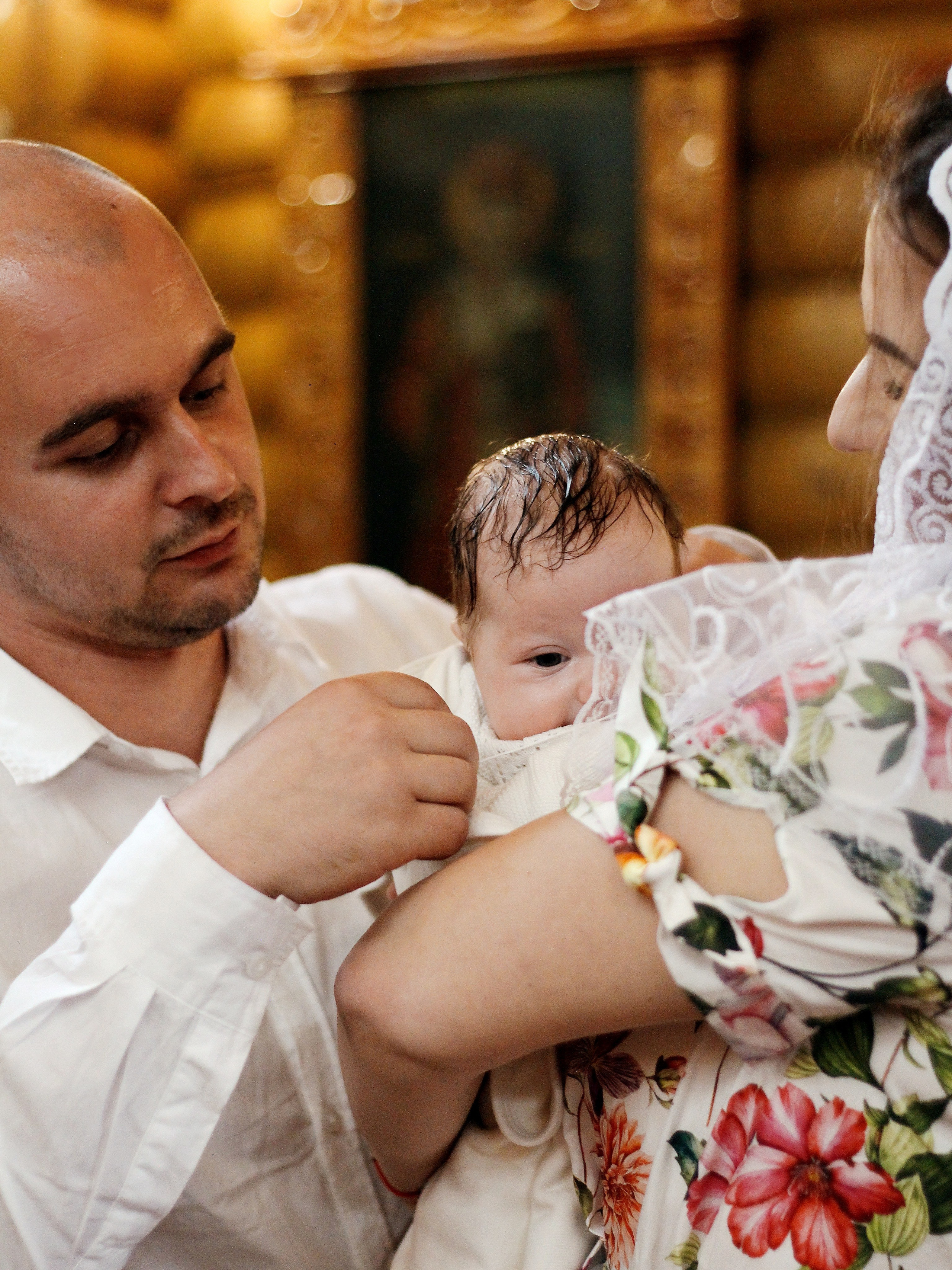 Таинство крещения. Photography Eva