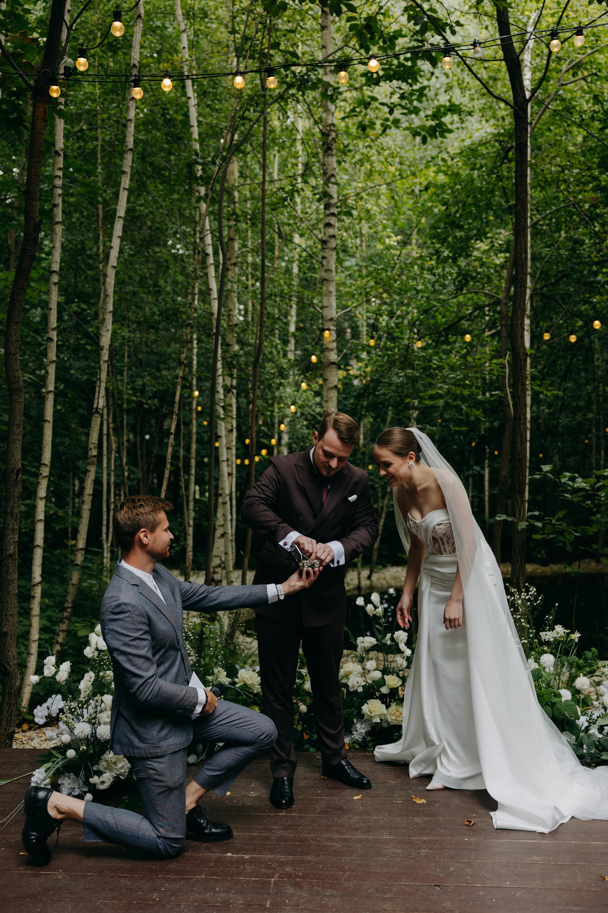 Ирина и Алексей | банкет Forest Dew. Свадебный фотограф Москва Анастасия Храмова