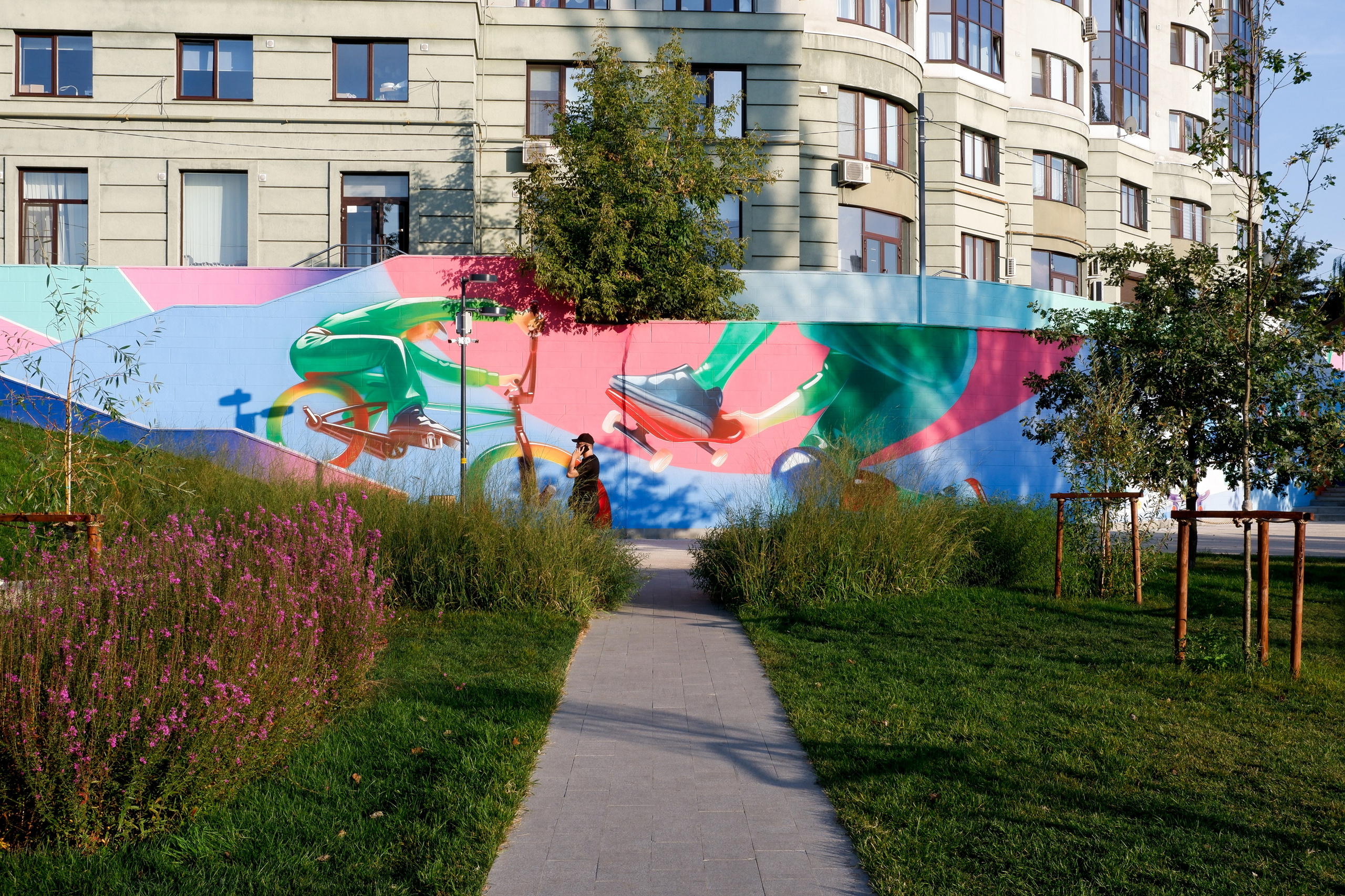 Лыбедский бульвар. Михаил Мулач | Архитектурный фотограф