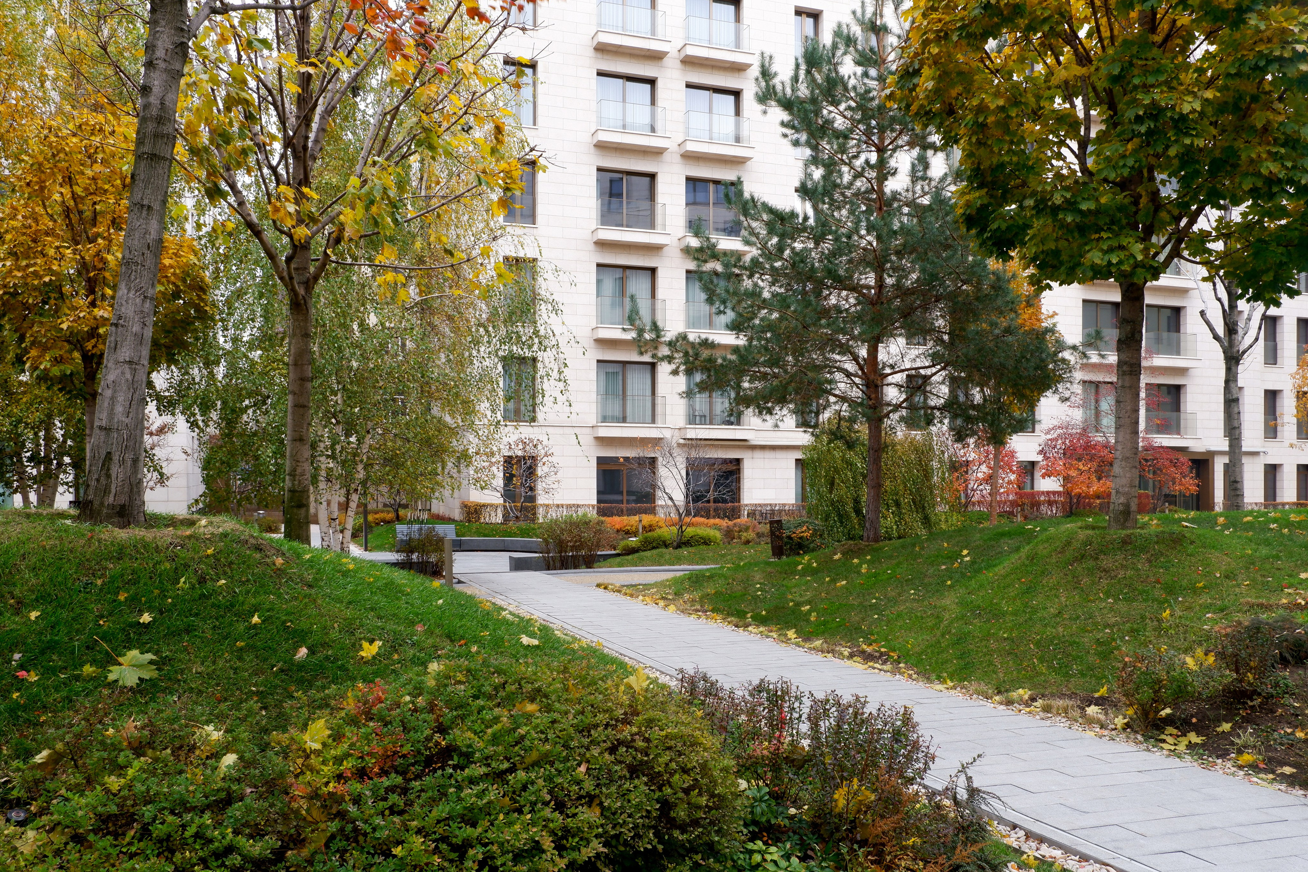 Жилой комплекс «Полянка 44». Михаил Мулач | Архитектурный фотограф