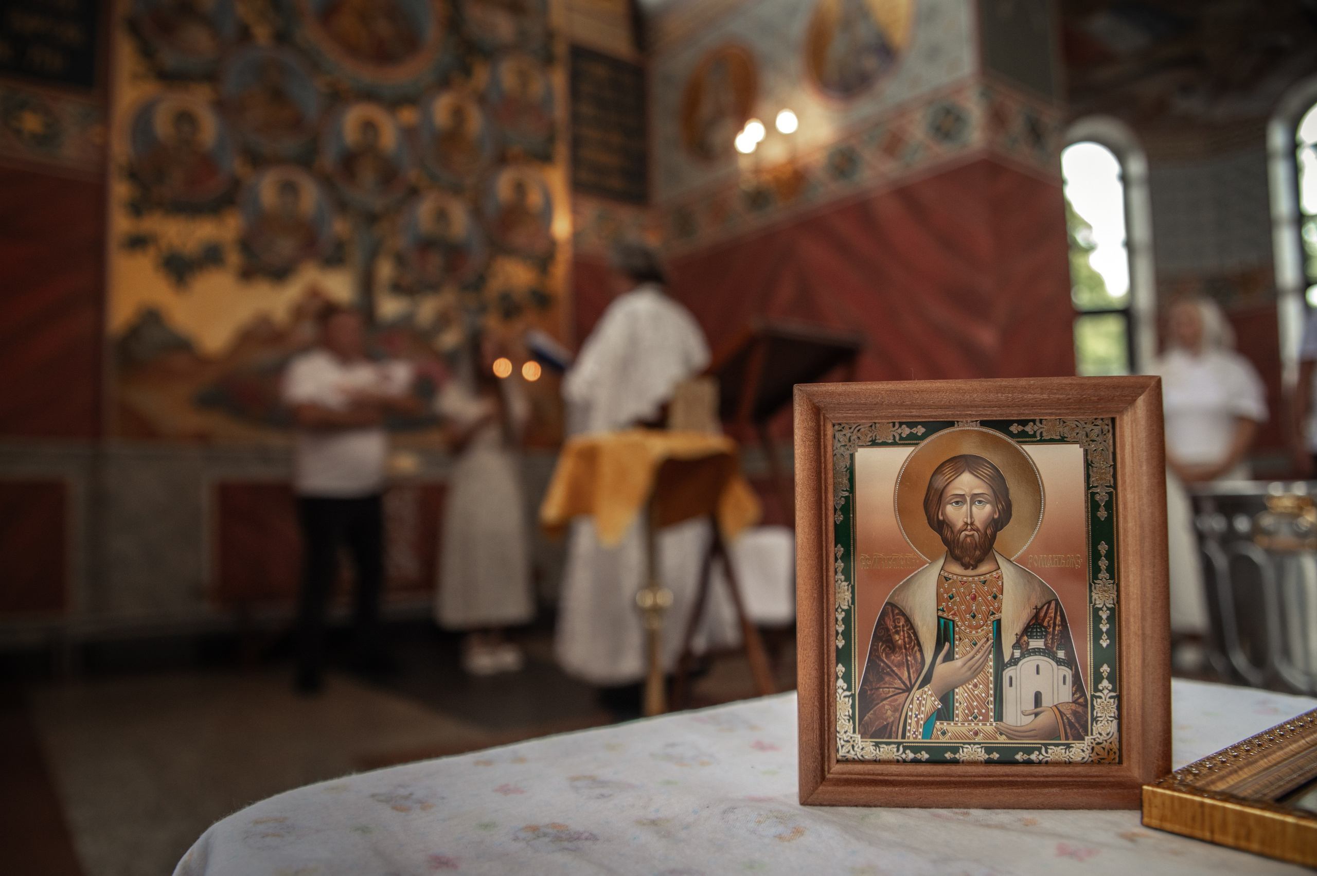 Таинство Крещения Романа, Храм Всех Святых Волгоград Мамаев Курган. Церковный, семейный и репортажный фотограф Волгоград, Волжский