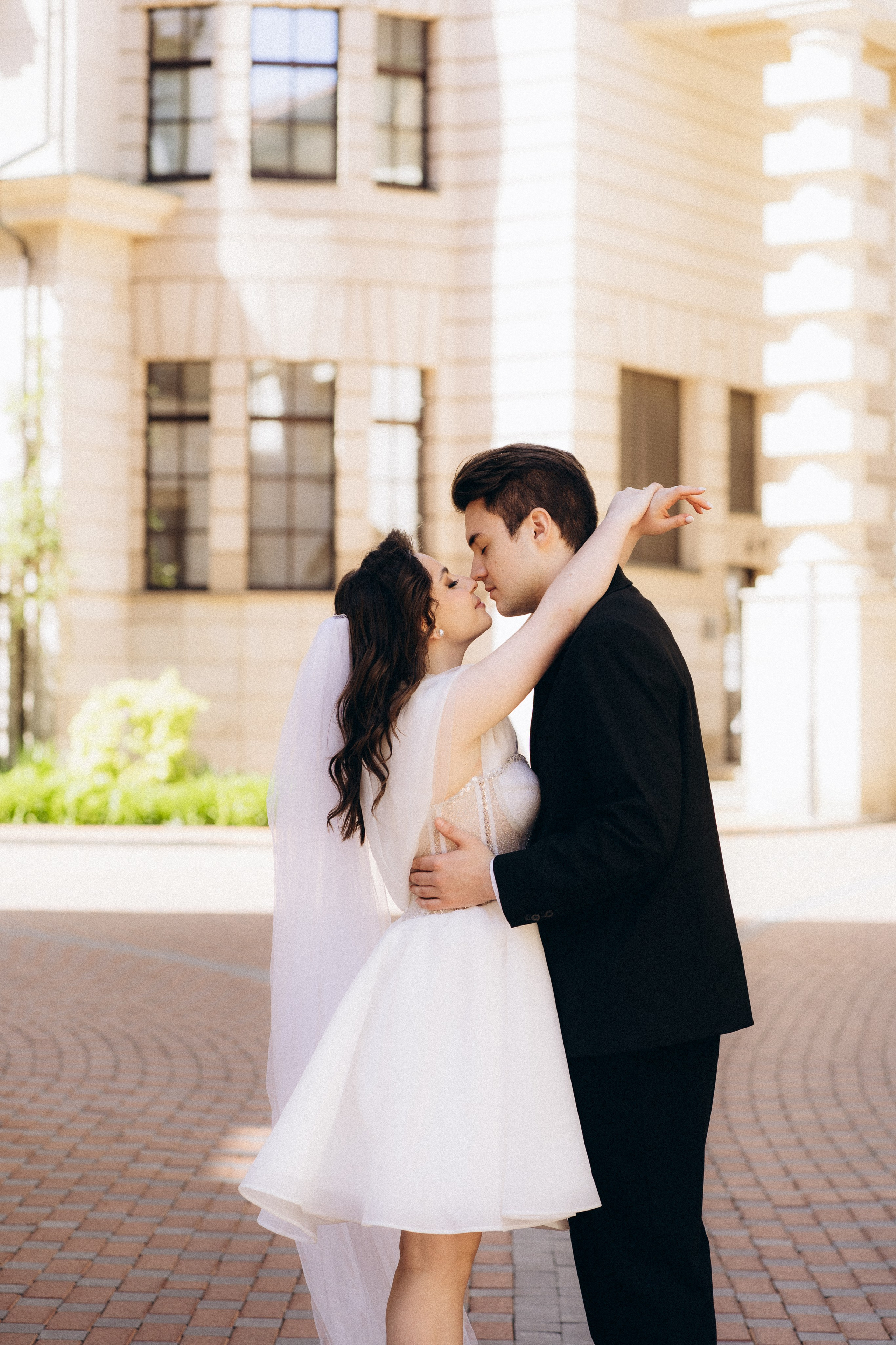 Свадебная фотопрогулка в Москве по центру города. Свадебный фотограф в Москве Анна Полушина
