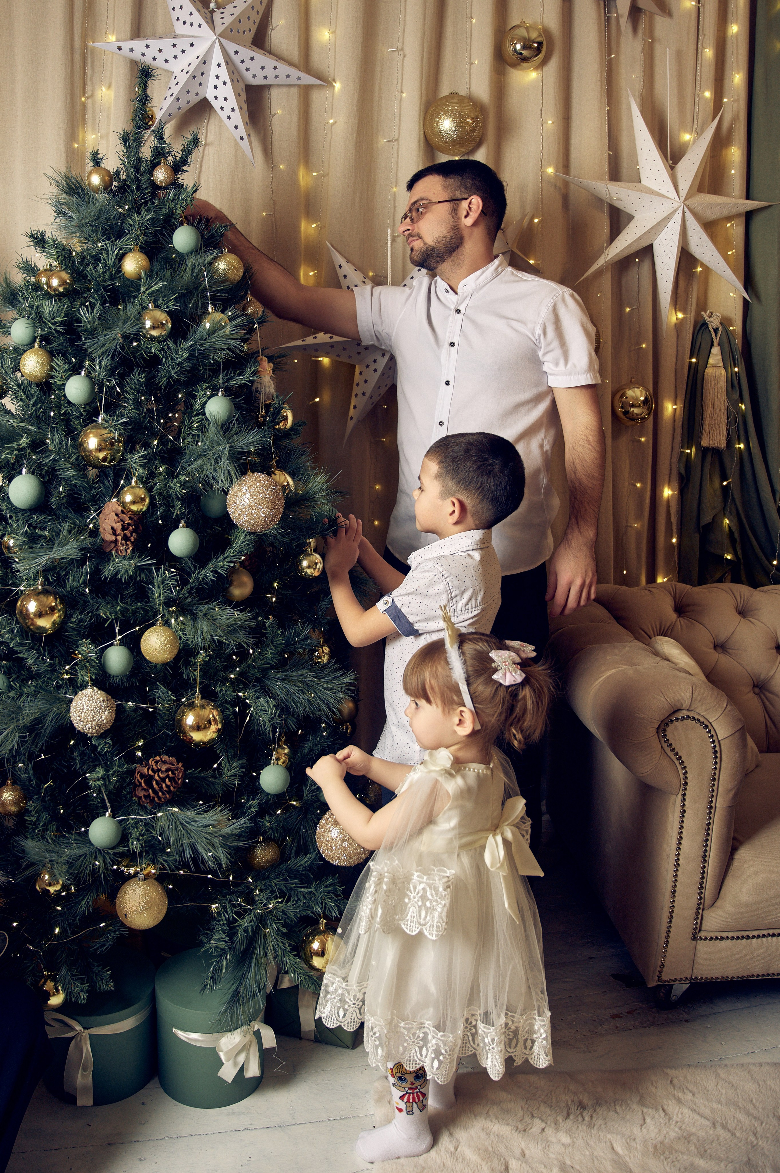 Новогодняя фотоссеия для Штайгеров