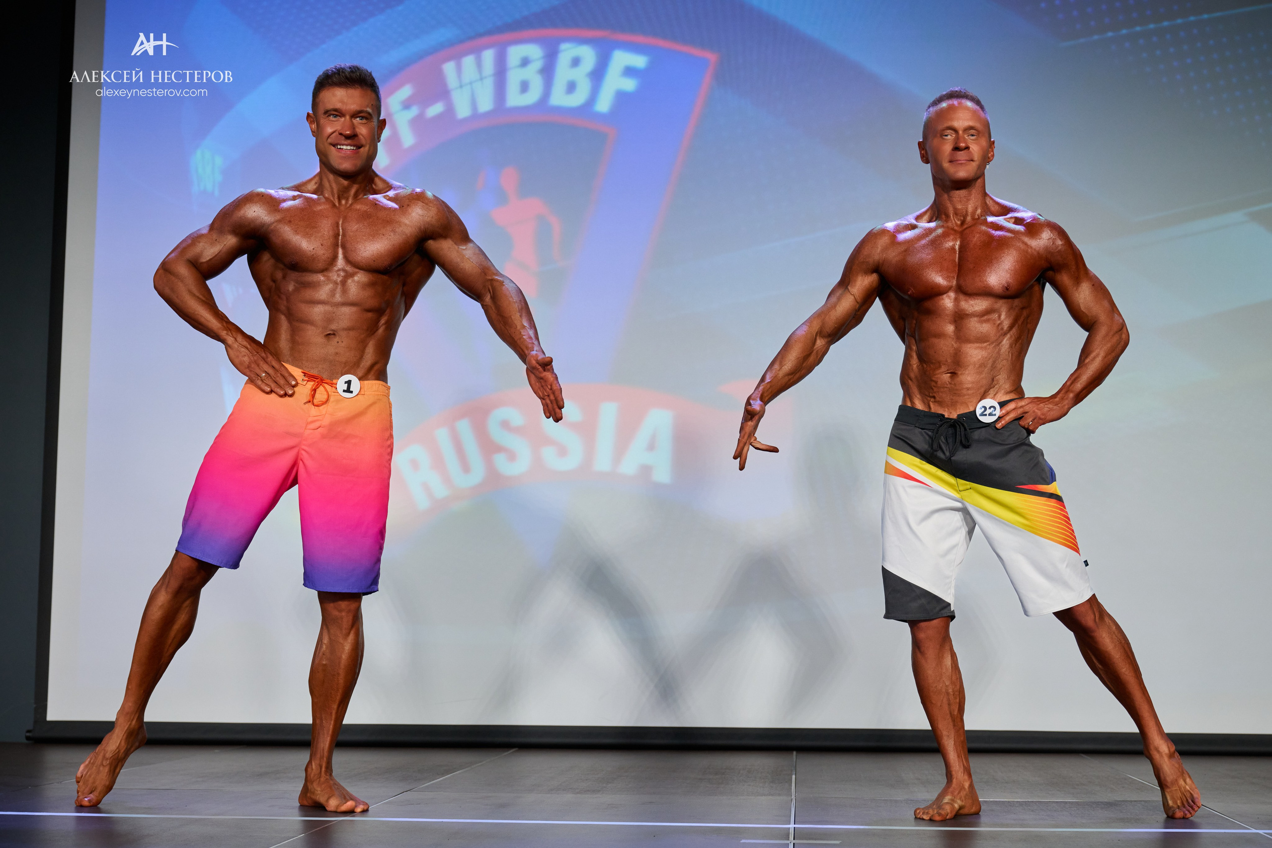 Фото с турнира «Прометей 2, WFF-WBBF Russia» 26 октября 2025. Спортивный фитнес фотограф Алексей Нестеров
