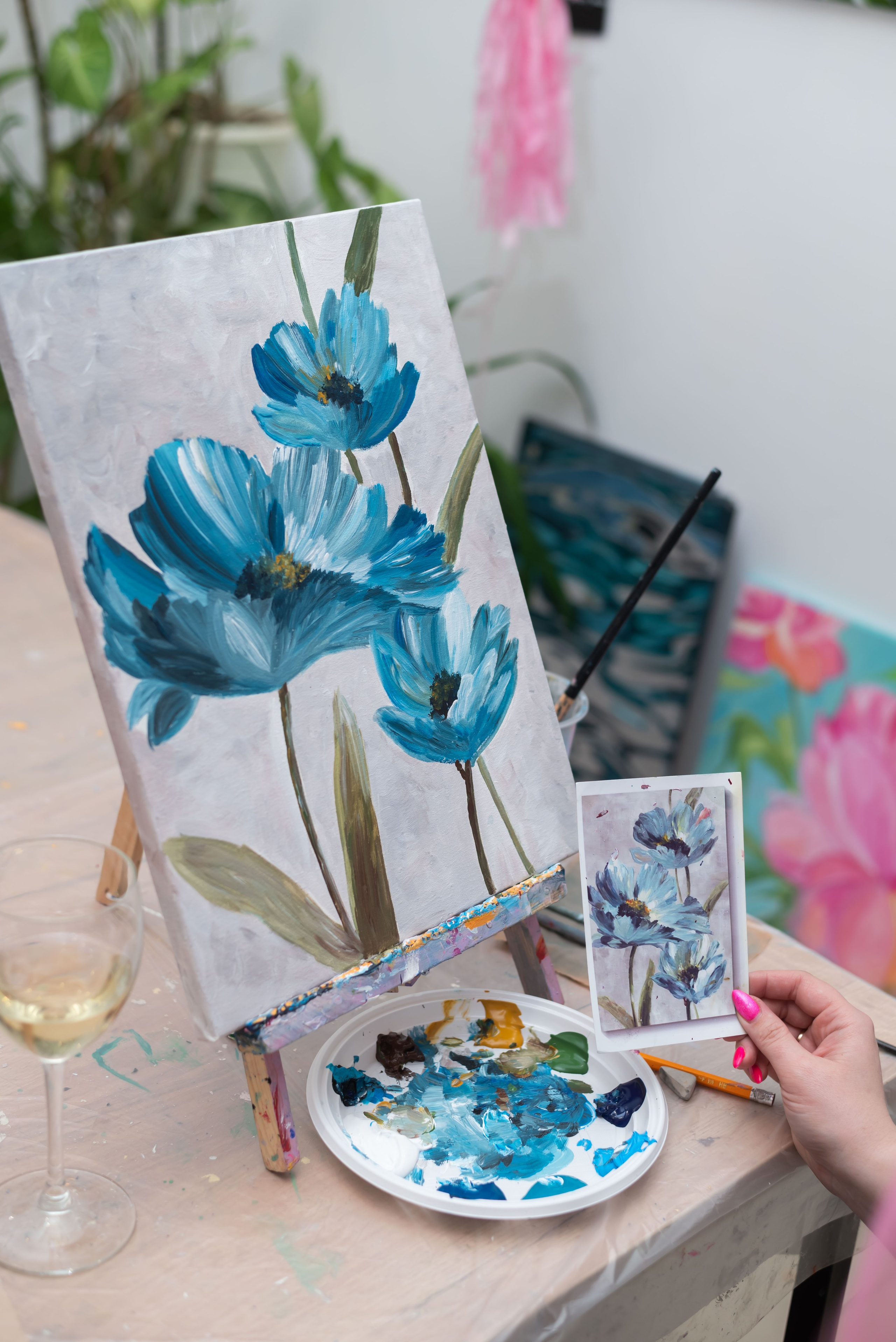 Красочный девичник. Event photographer from Moscow