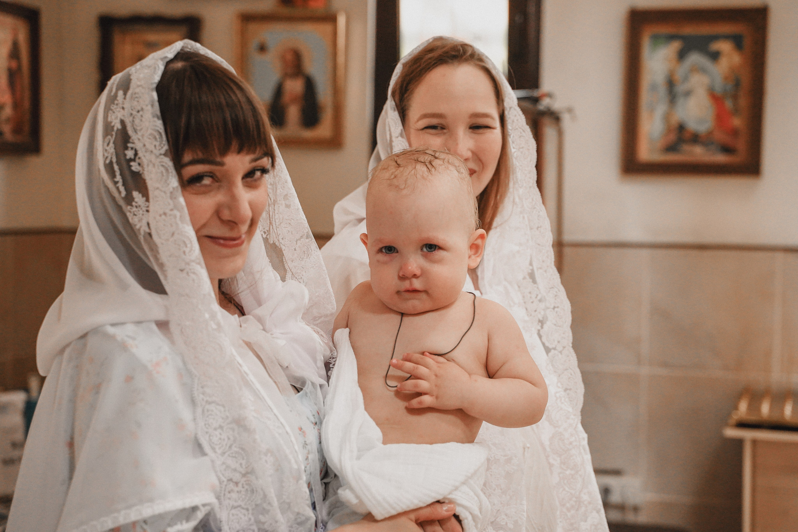 Крещение Лёвы. Семейный и женский фотограф в Краснодаре Анастасия Приймак