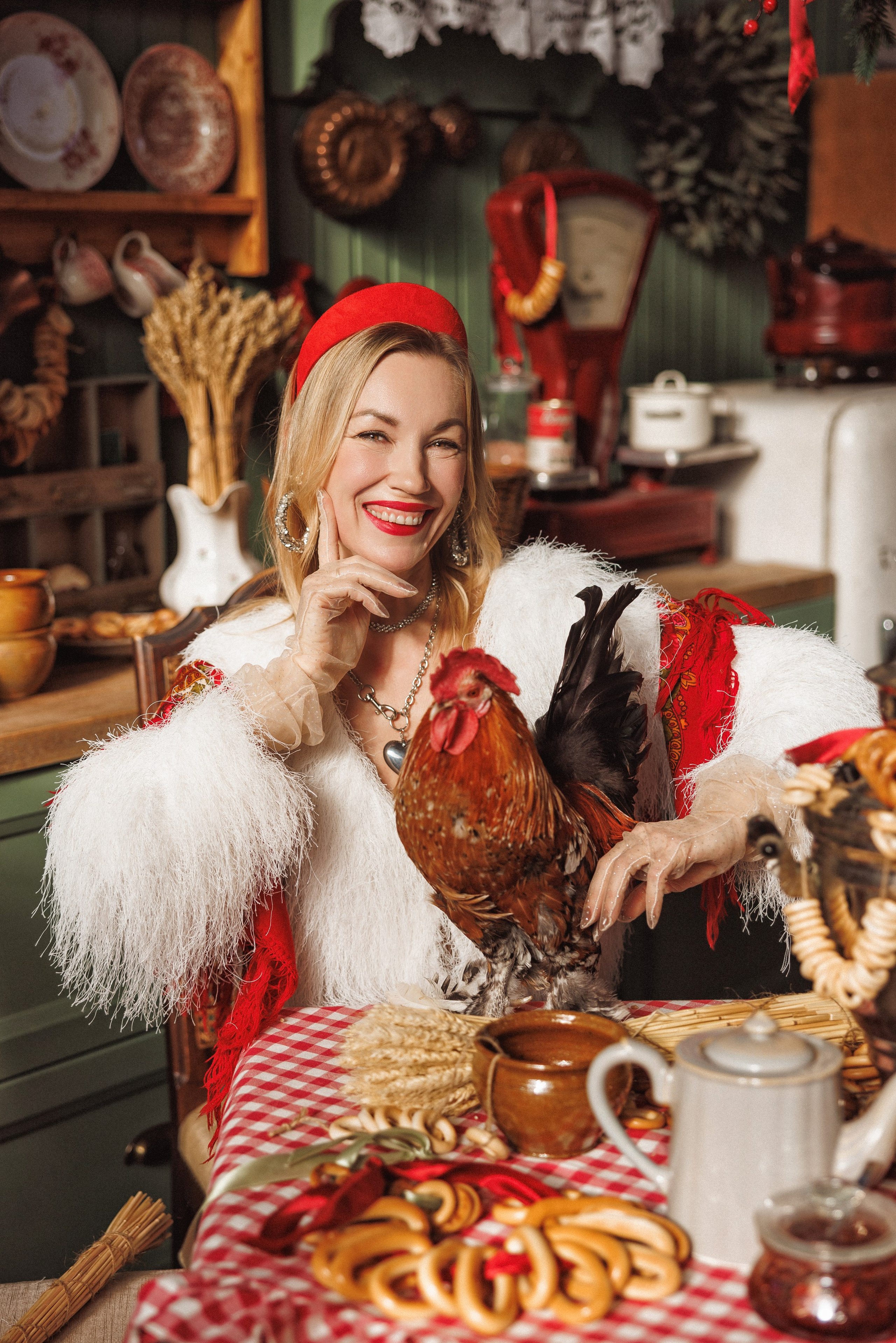 Фотосессия в Русском стиле «Масленица», в фотостудии Ольги Сурухановой, город Краснодар. Семейный и детский фотограф в Краснодаре Анна Трашкова