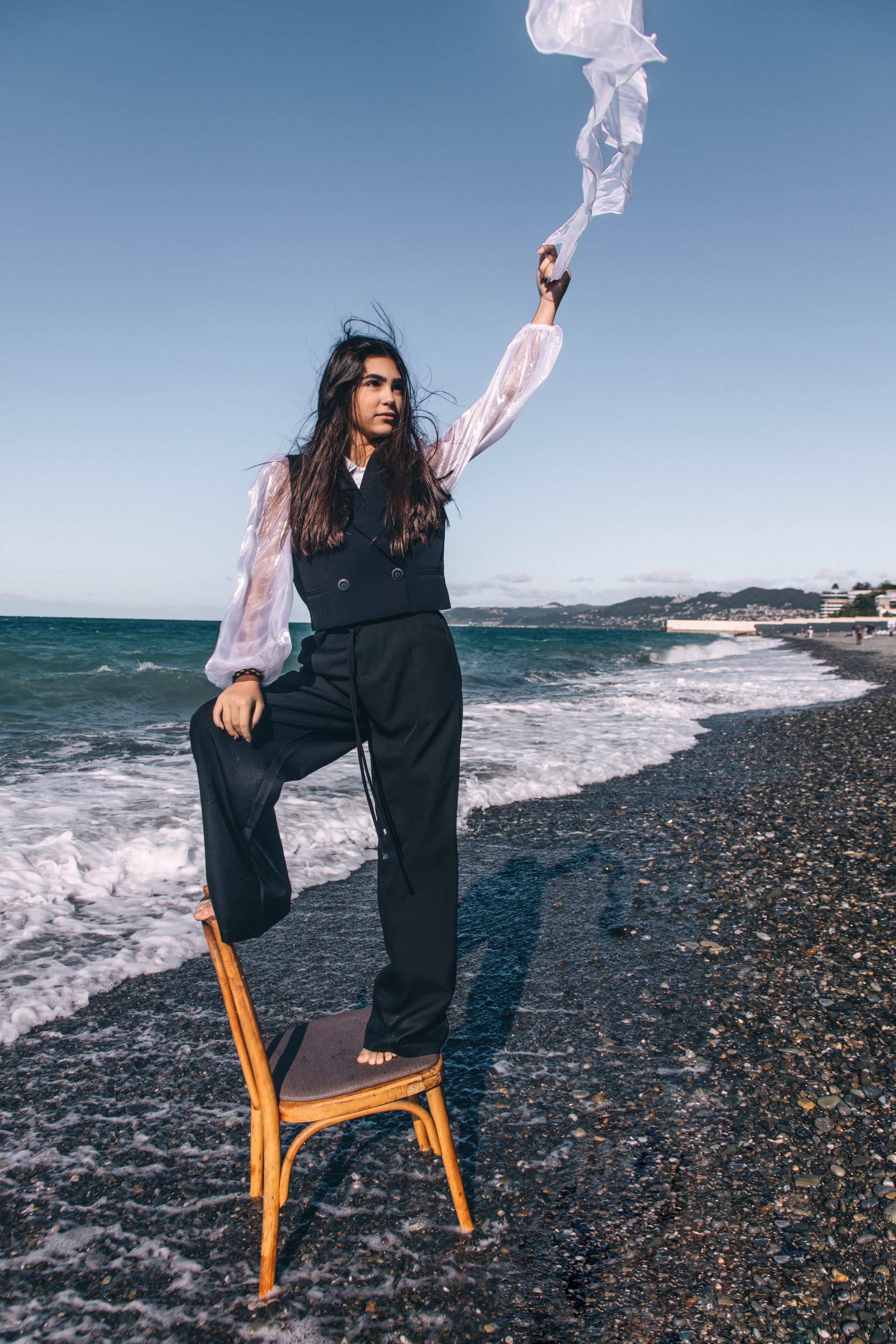 On the water. Efimova Model Agency