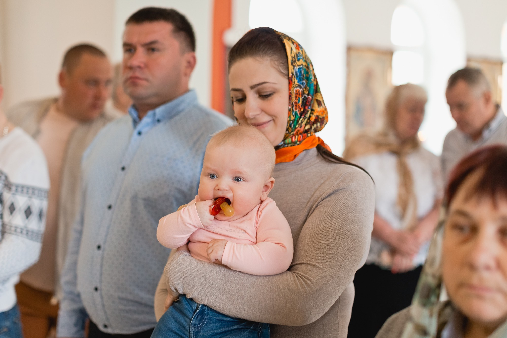 КРЕЩЕНИЕ ВАРИ (г. Кремёнки). Семейный фотограф новорождённых в Серпухове Юлия Новикова +79637785957