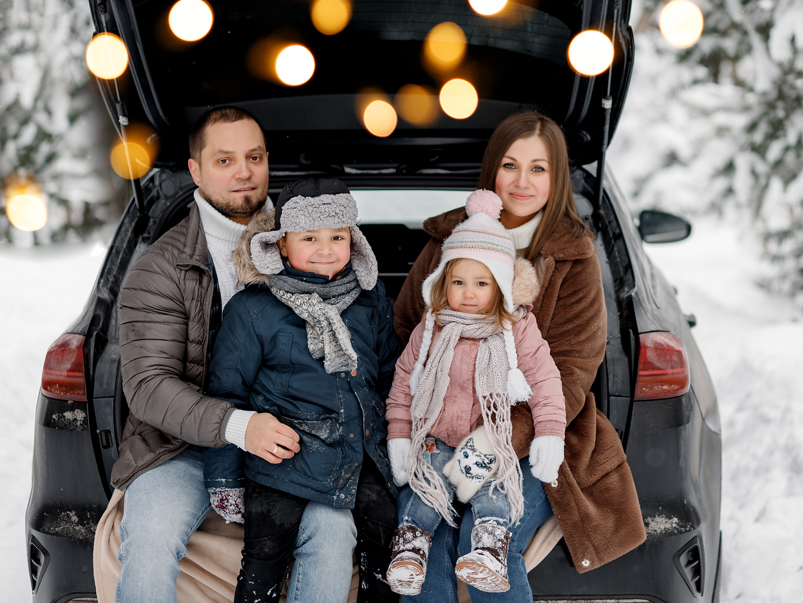 Екатерина с семьей. Семейный фотограф в Санкт-Петербурге Ирина Иванова