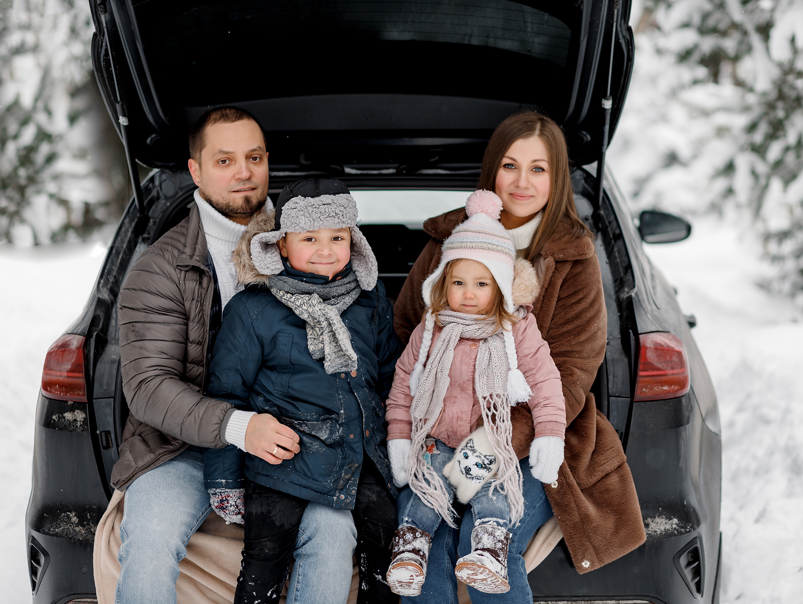 Екатерина с семьей. Семейный фотограф в Санкт-Петербурге Ирина Иванова