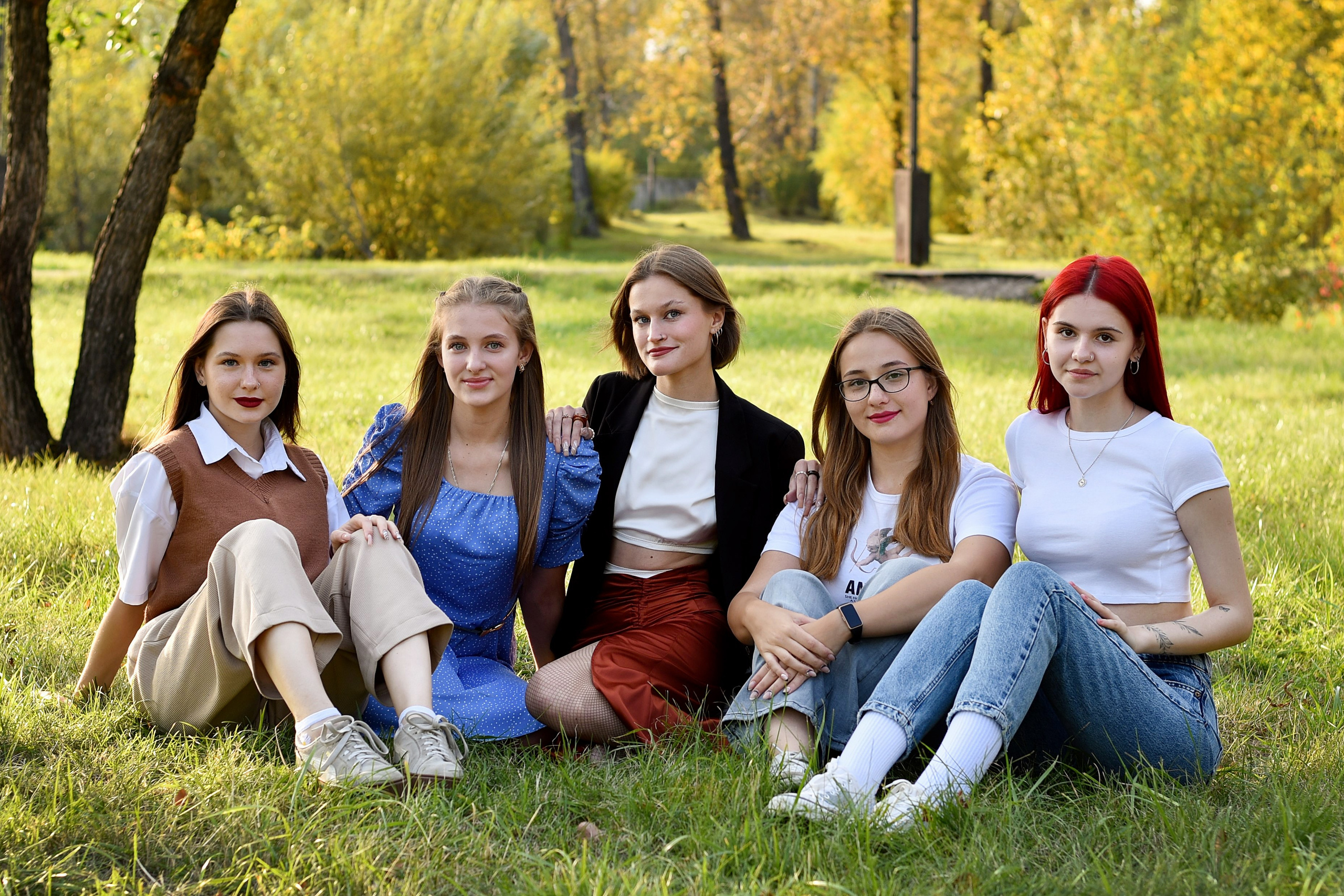 ФОТОСЕССИЯ В ПАРКЕ осень. Школьный фотограф ЛАРИСА МАТВЕЕНКО