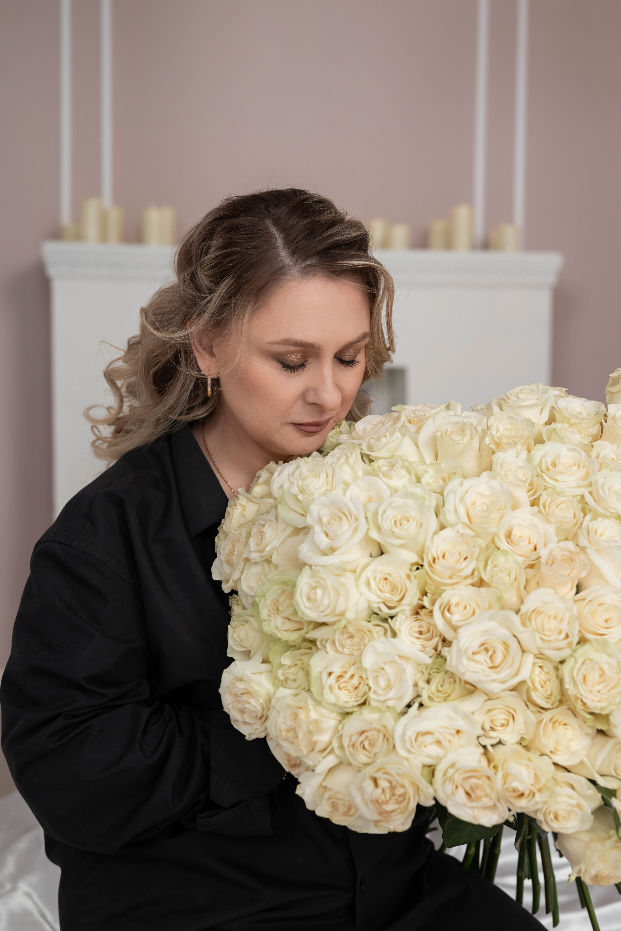 Фотопроект 101 белая роза 2026 год. Фотограф в городе Салават