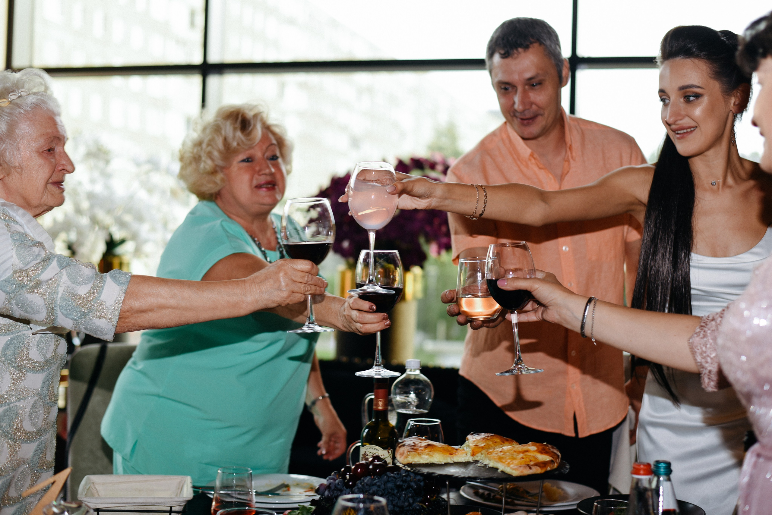 Виктор и Ангелина Банкет на 100 гостей Ресторан Segreto. Фотограф Лола Волна, город Москва