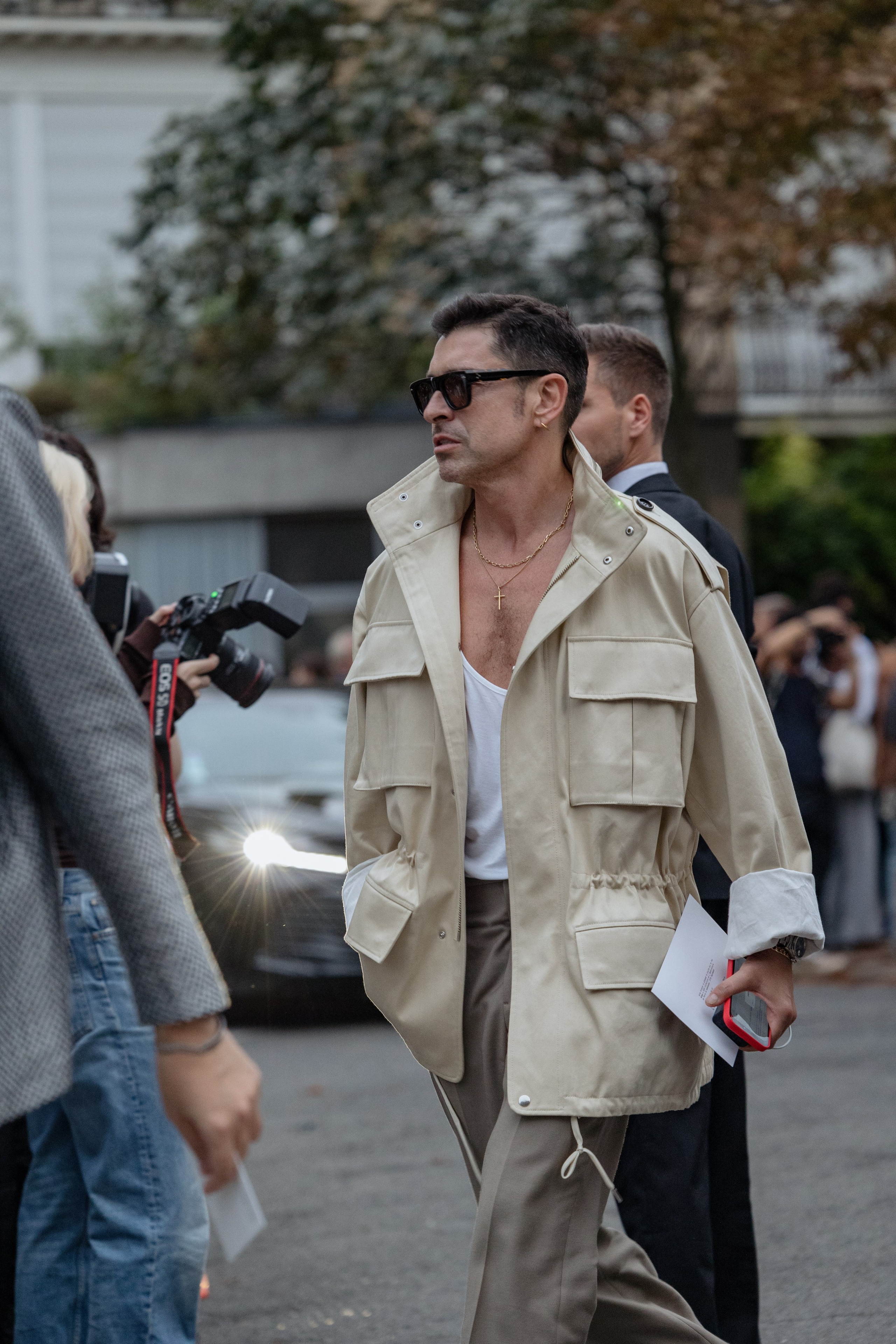 PFW SPRING SUMMER 2024 ACNE STUDIOS. Photographer in Milan Ivan Goncharov