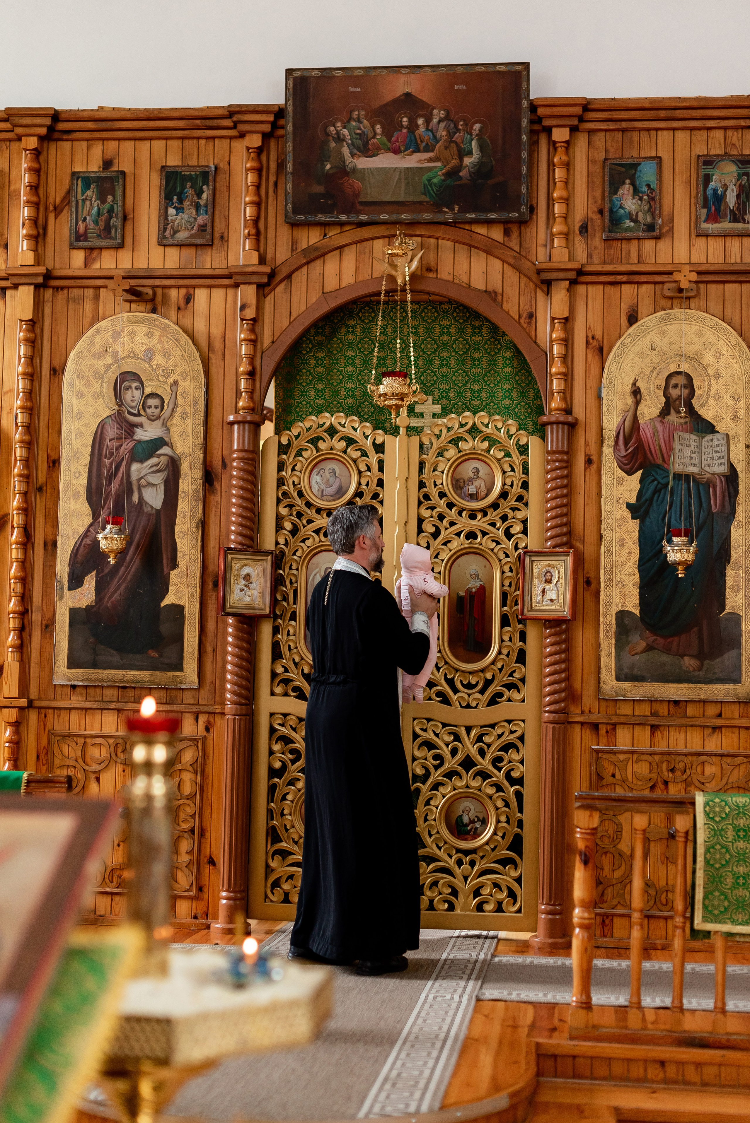 Крещение Ксении. Фотограф Татьяна Иванчикова