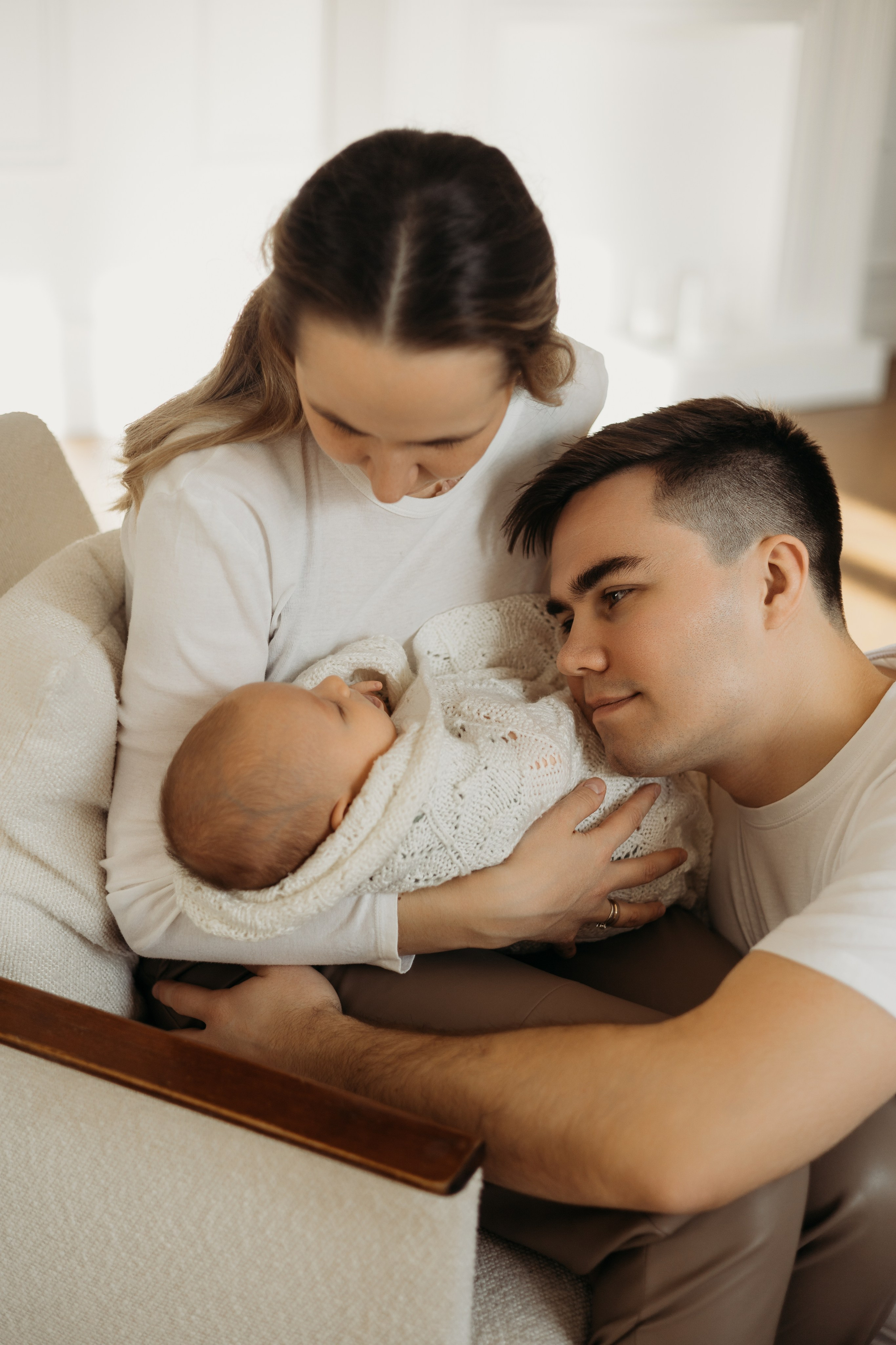 Семейная с малышкой. Самый теплый фотограф в Краснодаре Рябоконь Ксения