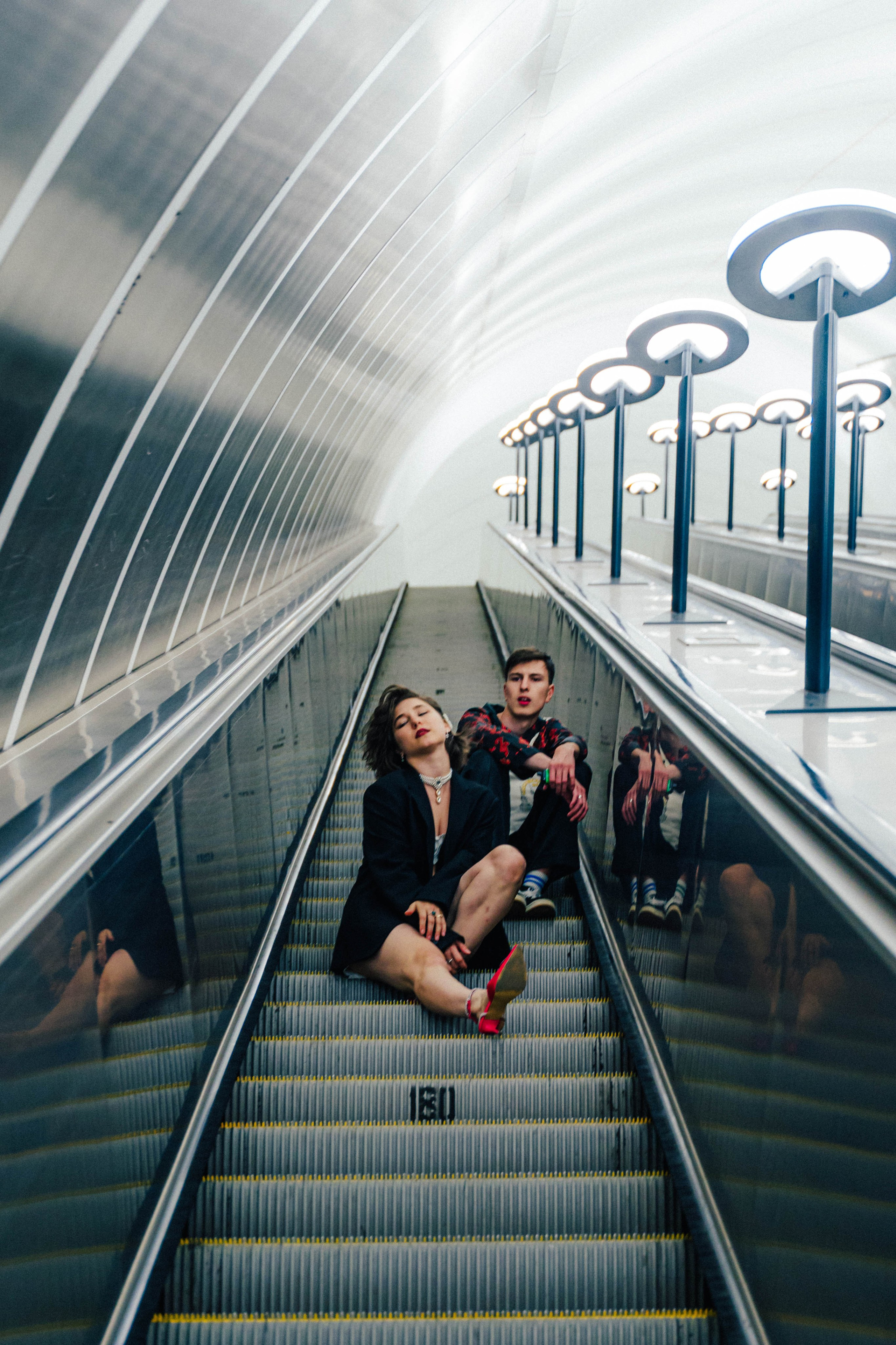 Ночь в метро. Портретный фотограф в Москве Эмиль Халиков