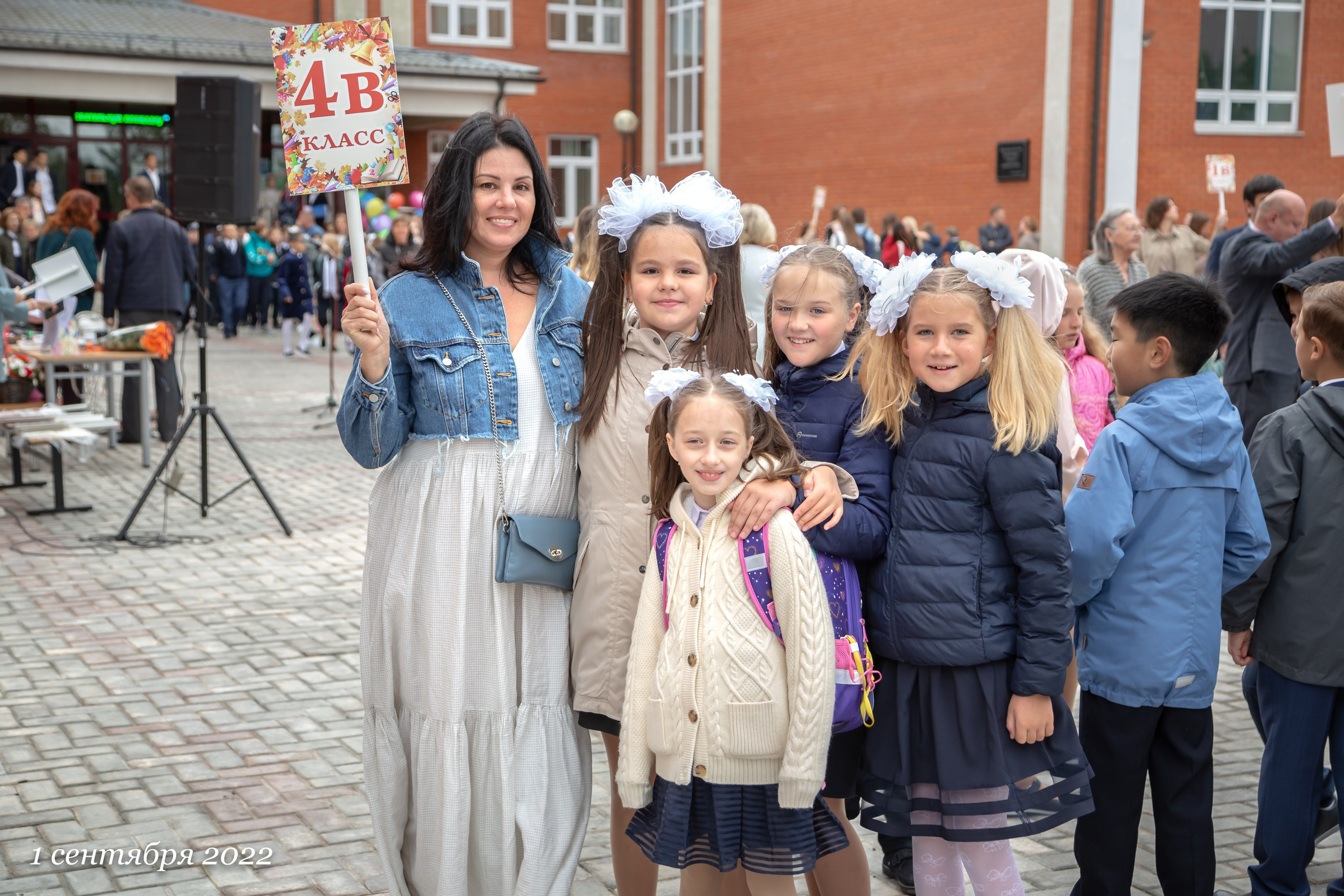 Репортаж в школе на 1 сентября. GagarinProArt