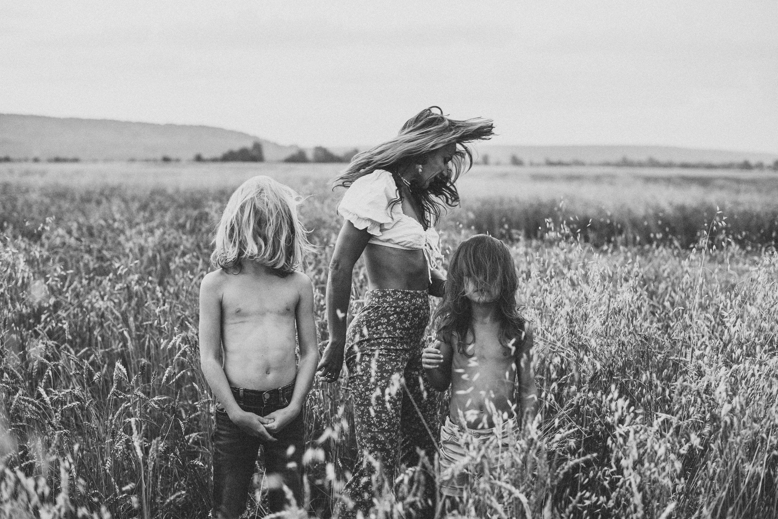 Таня и дети. Фотограф Томск Наталья Стволова