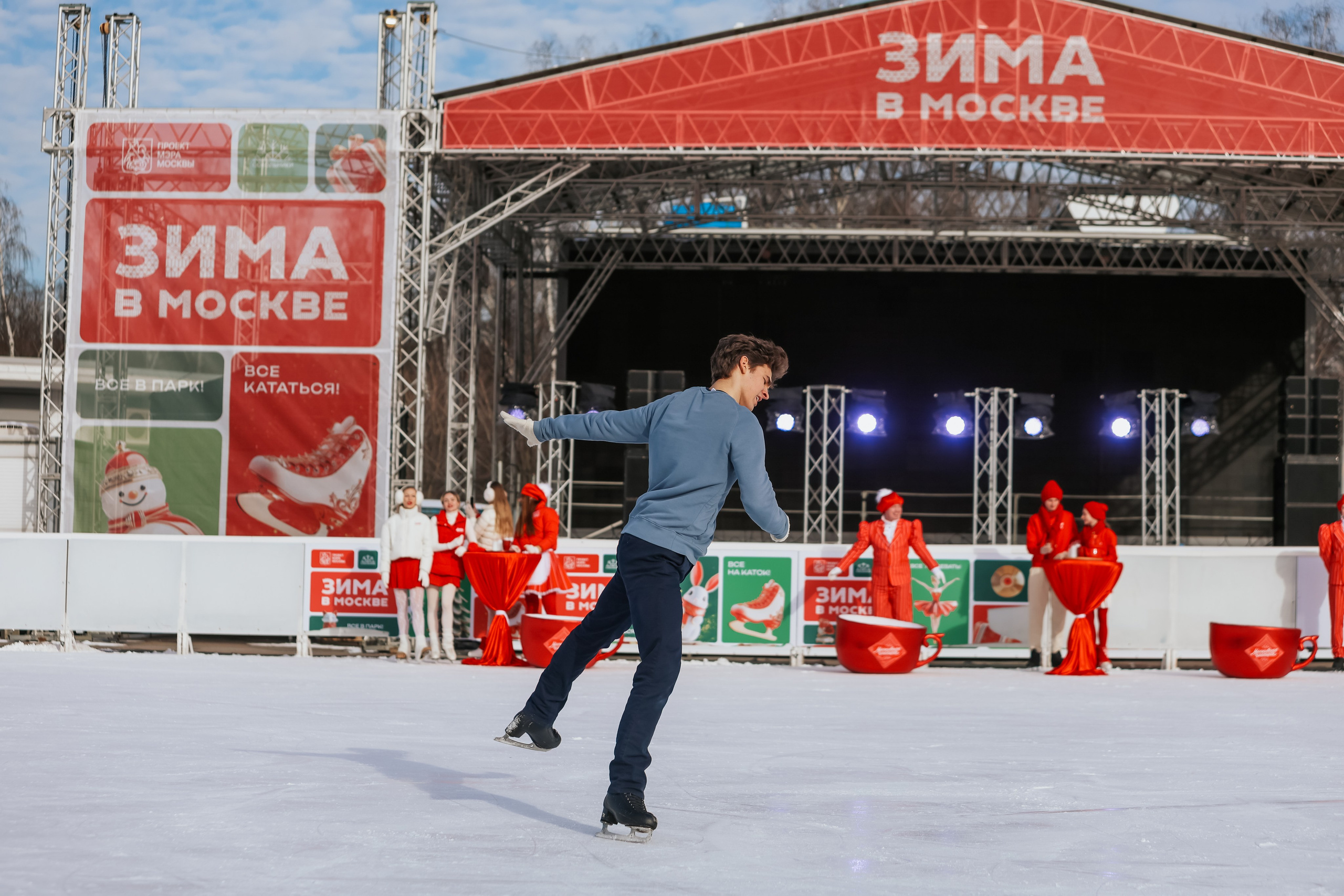 Ледовое шоу Сокольники Московское Чаепитие. Фотограф и видеограф Анна Домашенко