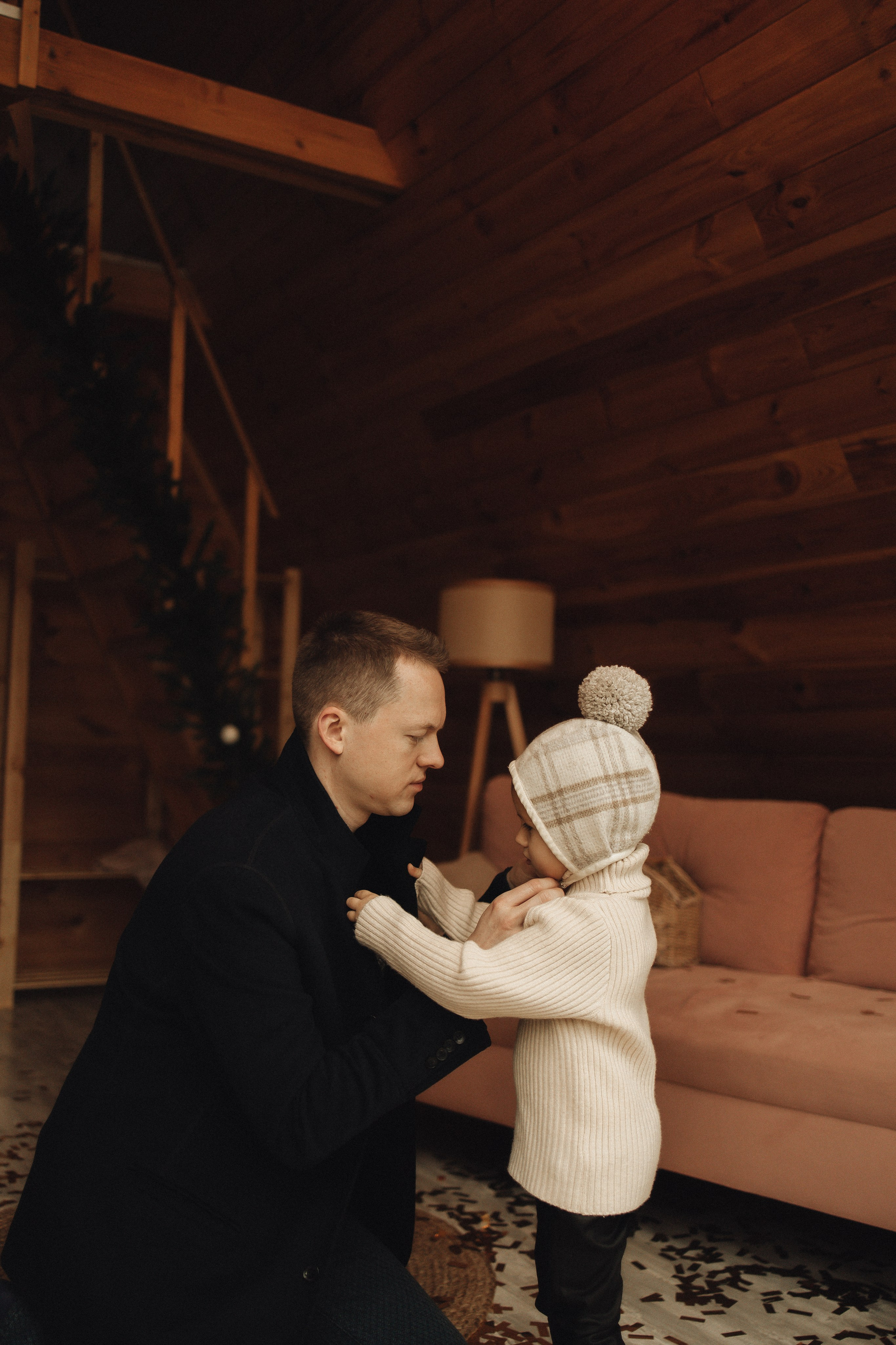 Новогодняя история в домике. Семейный и детский фотограф, таганрог, ростов-на-дону