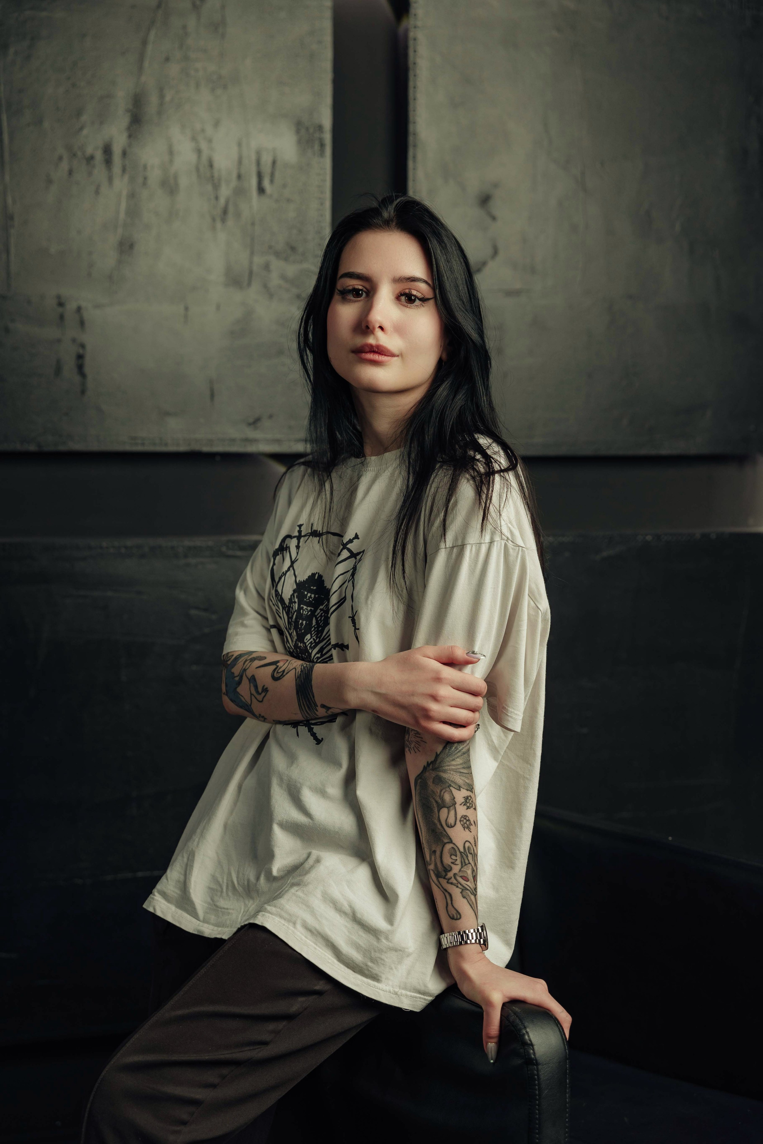 Коллективная фотосессия для мастеров тату-салона «Бить-Колотить». Алексей Шаров — свадебный и репортажный фотограф в Нижнем Новгороде