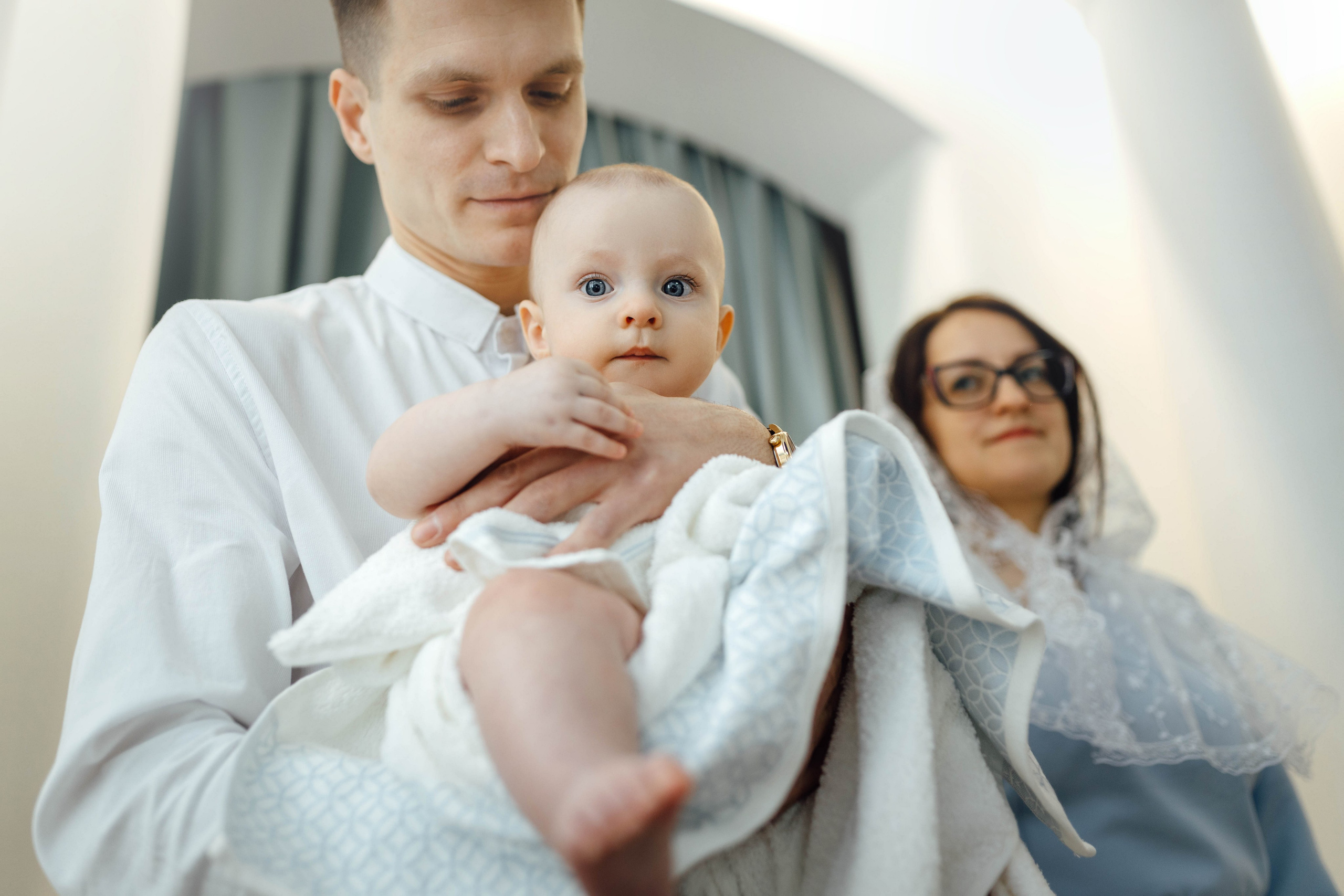 Крещение Матвея, храм Святой Троицы, декабрь 2025