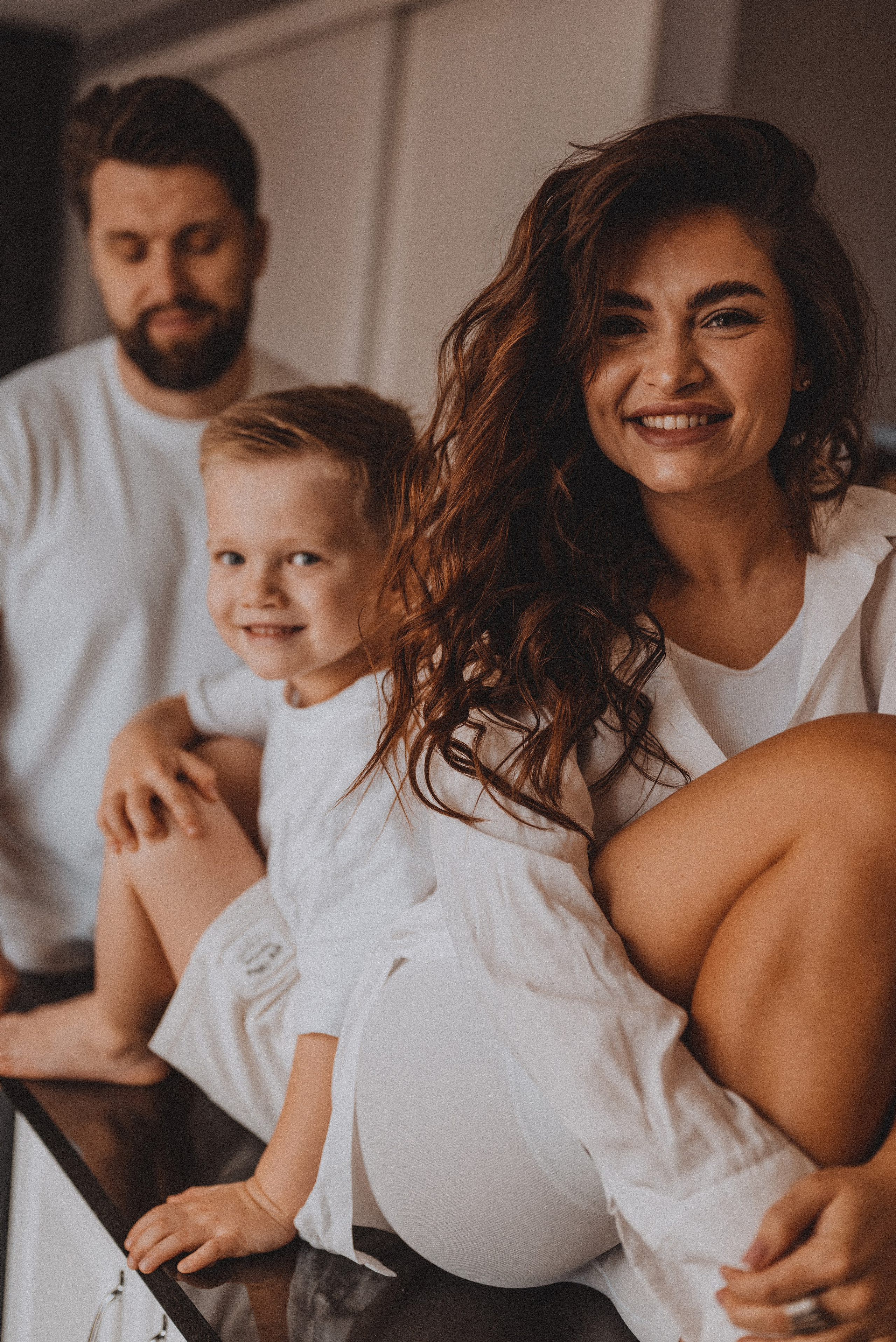 Александр и Кристина с Макаром. Фотограф Кристина Пархоменко