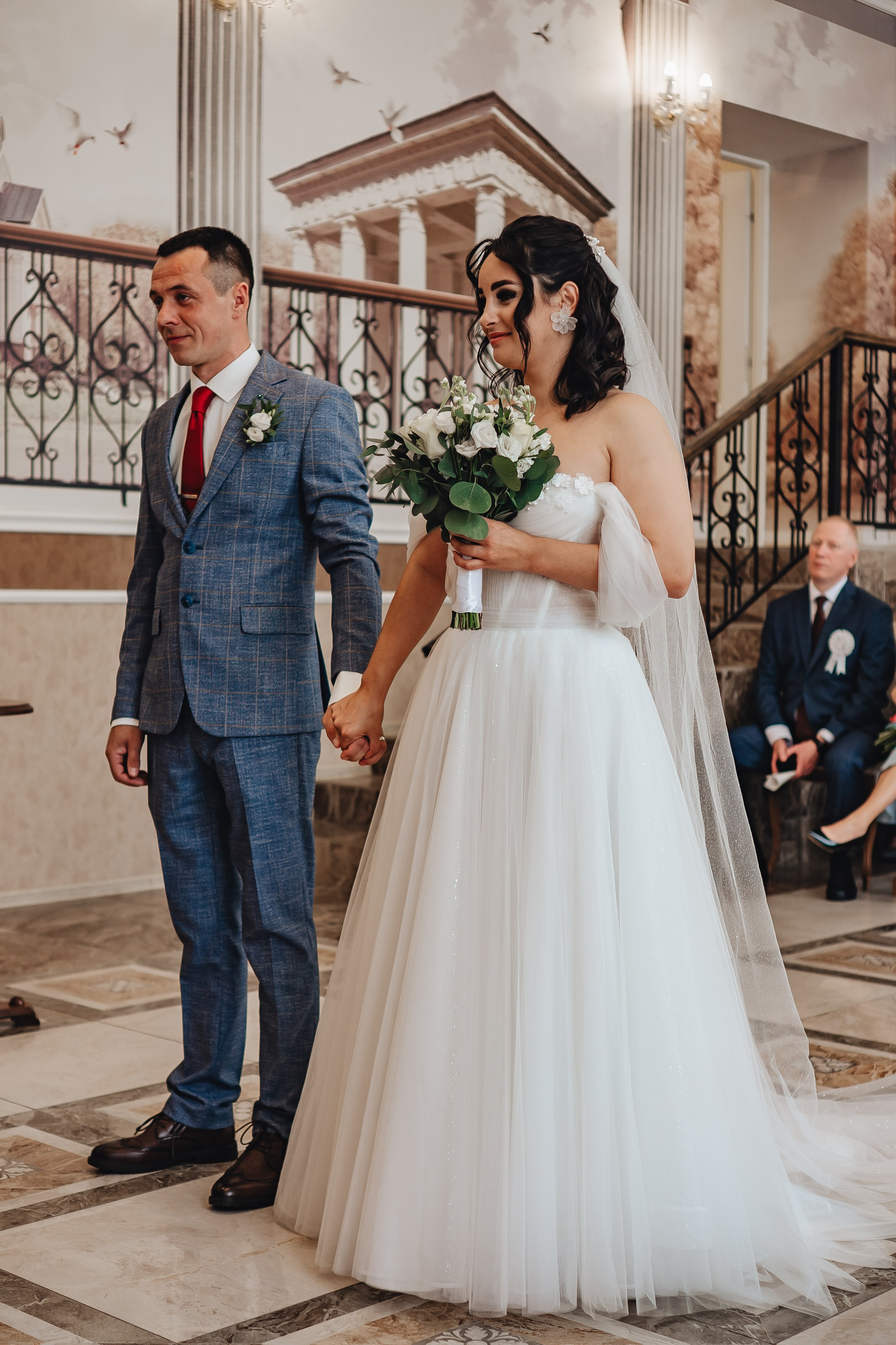 СВАДЕБНАЯ СЬЕМКА В ЗАГСЕ НА МОСКОВСКОМ ПРОСПЕКТЕ. Профессиональный фотограф, Санкт-Петербург — Виктория Богомолова