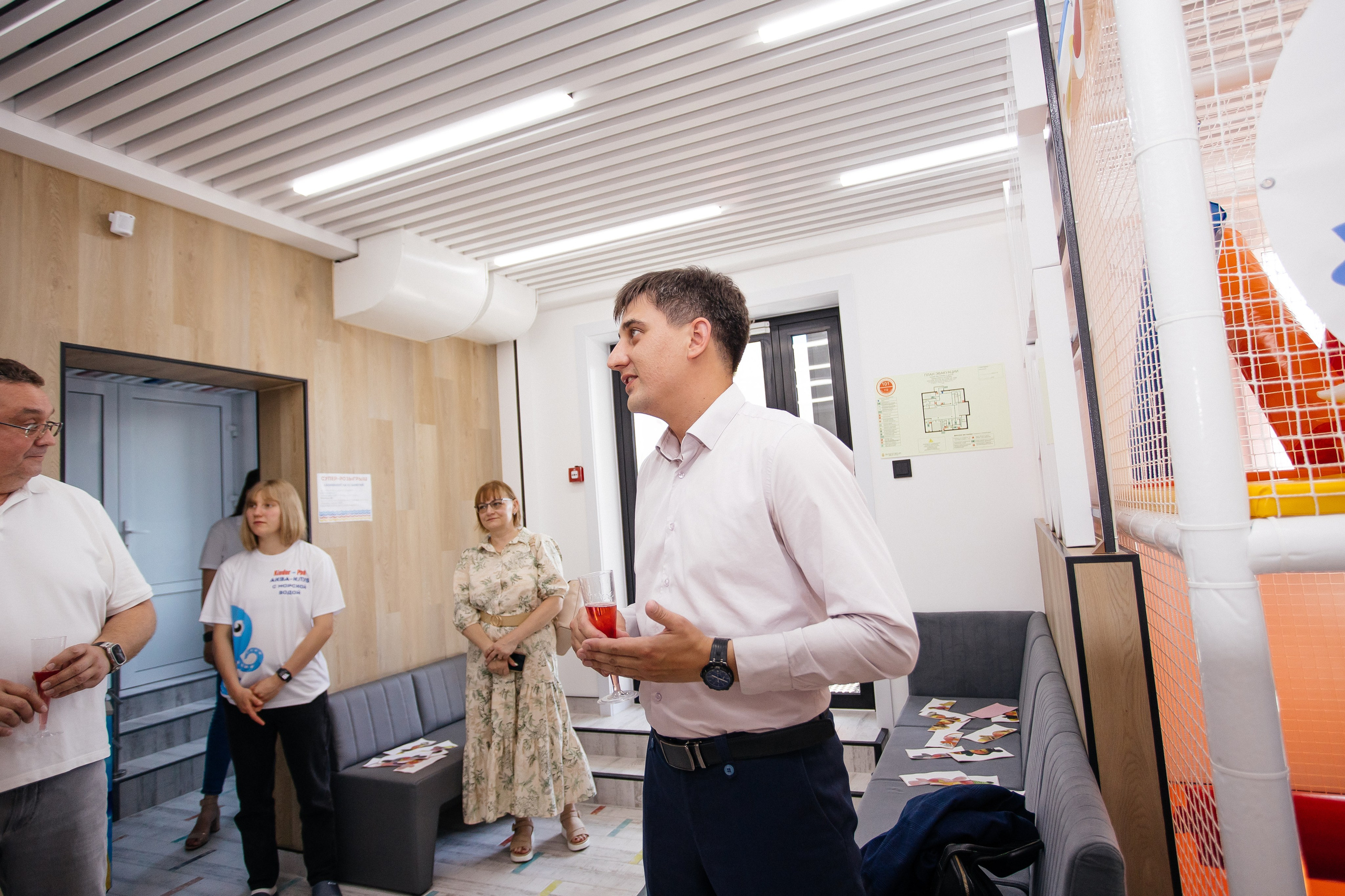 Открытие бассейна. Фотограф в Иркутске