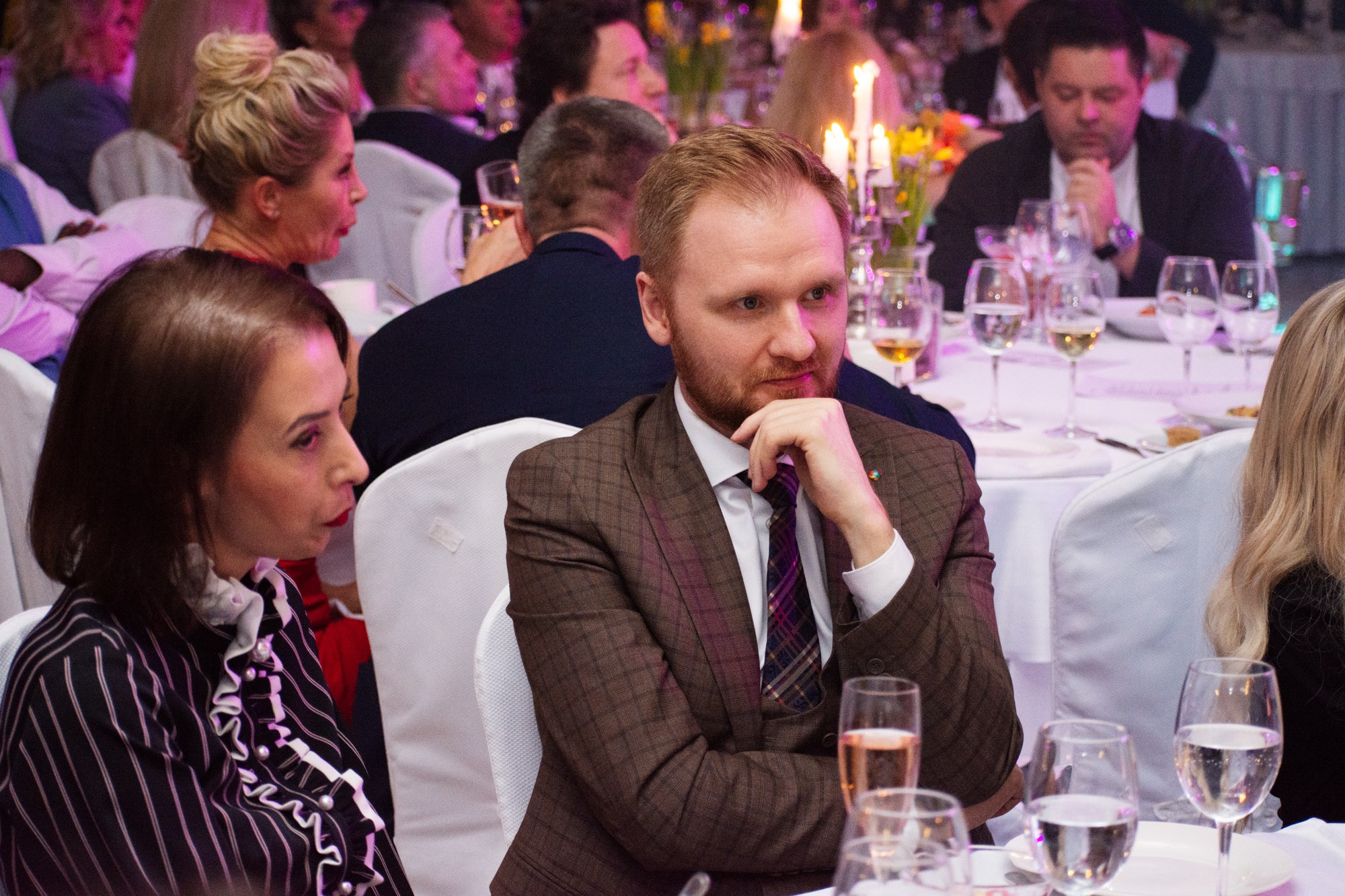 XV Премия АНДРЮША-2024 (ужин). Фотограф Максим Буряк