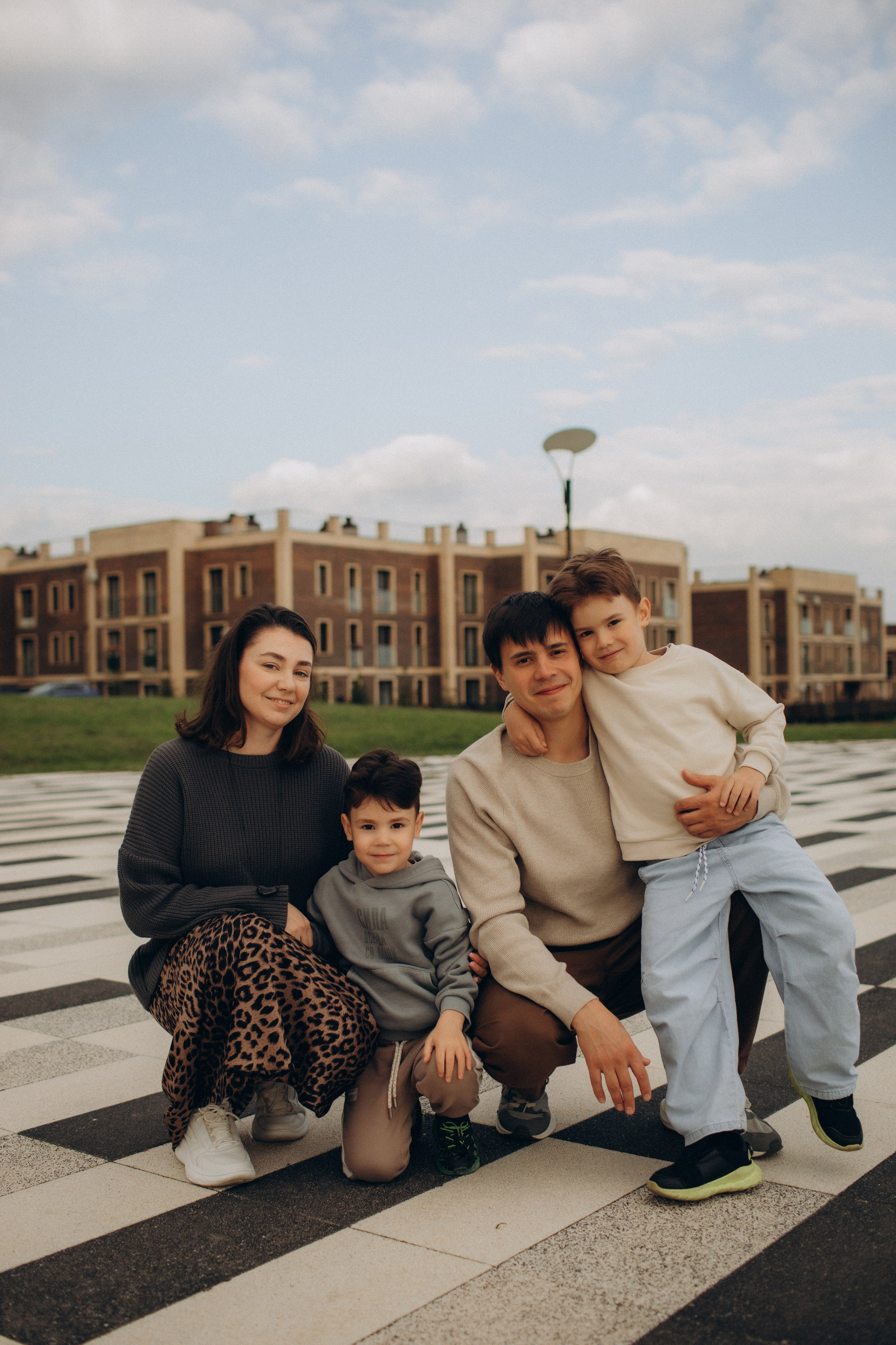 Сентябрьским вечером. Семейный фотограф в Челябинске Ксения Зубкова