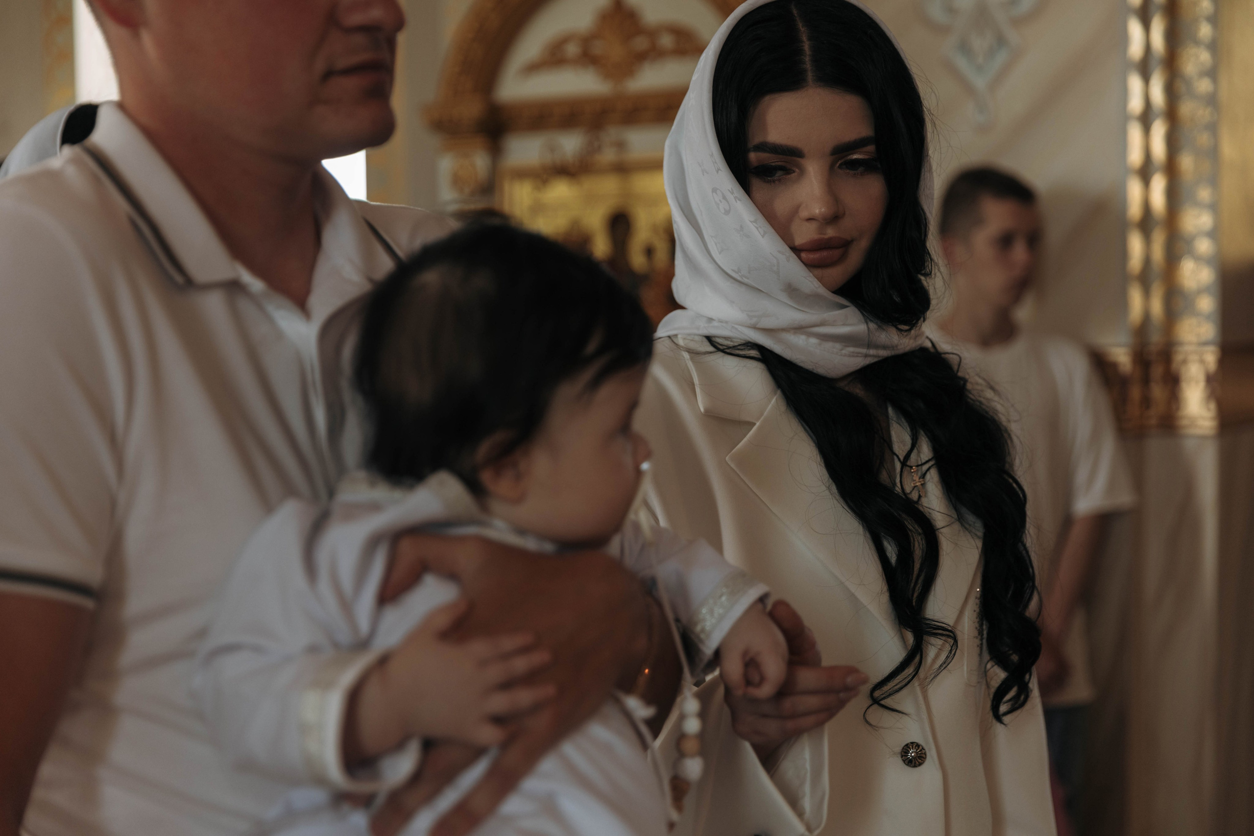 Таинство Крещения Марка. Фотограф Сальск Катерина