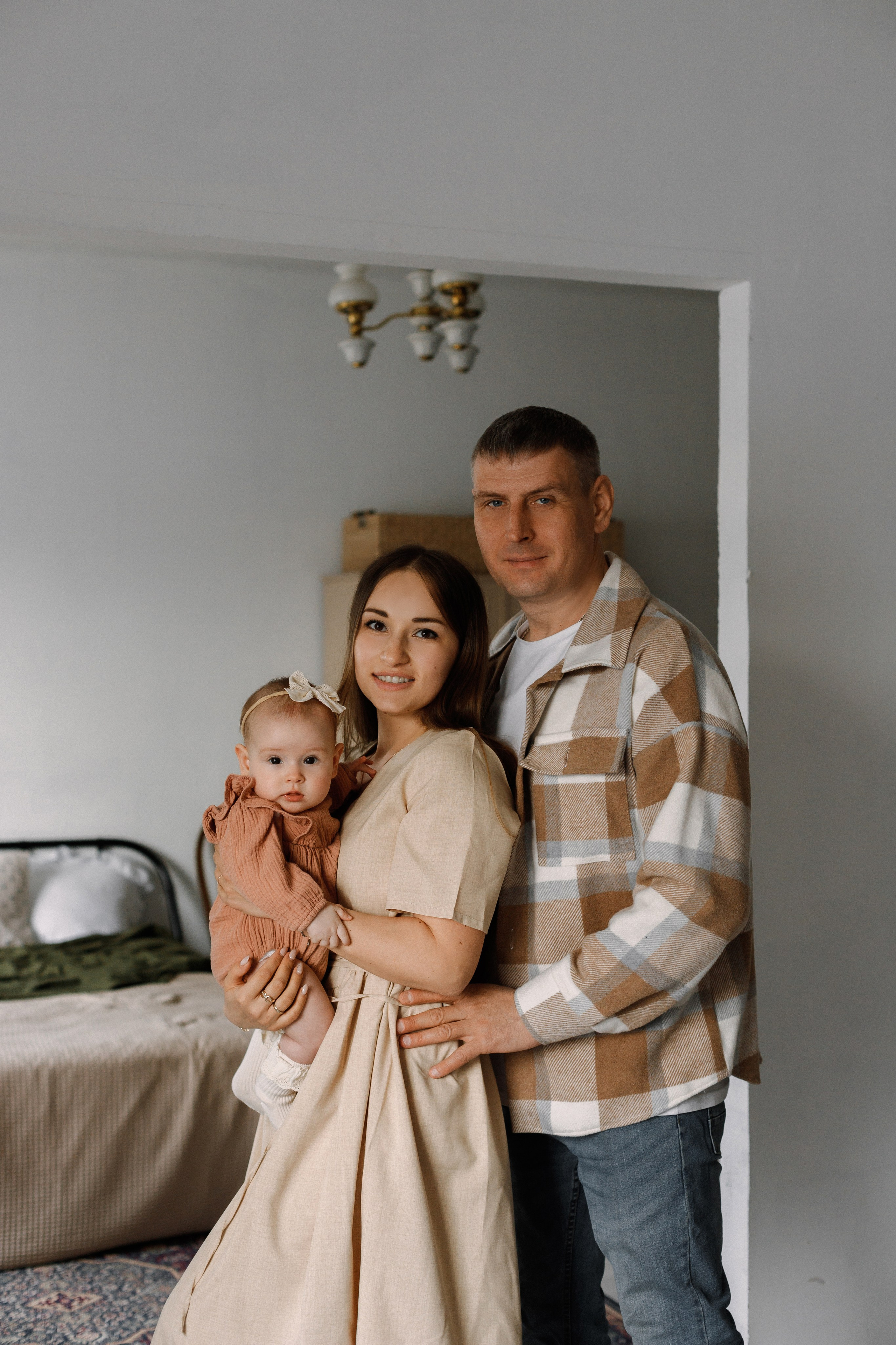 Оля, Алексей и Кариночка фотостудия Фабрика. Фотограф Александра Сыщенко