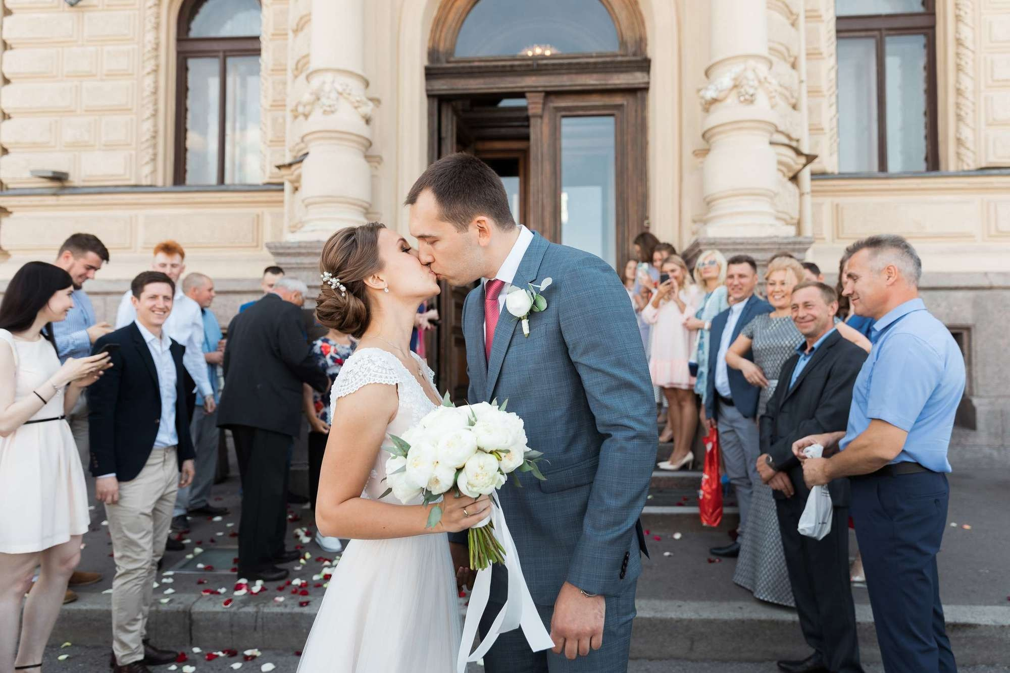 Свадебная фотосессия Андрея и Натальи в Санкт-Петербурге