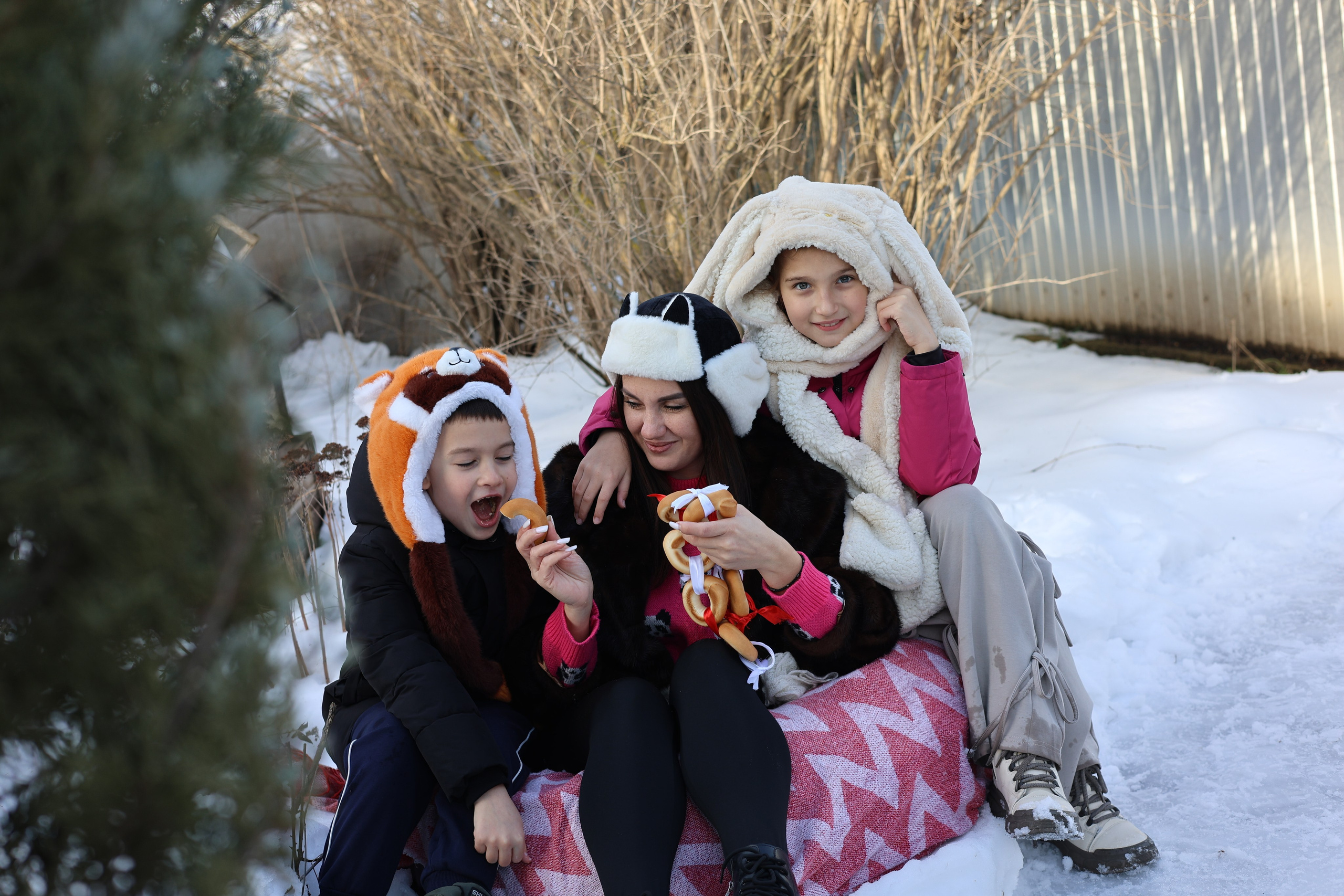 Зимние картинки. Семейный и портретный фотограф в Краснодарском крае, Ростовской области и Москве