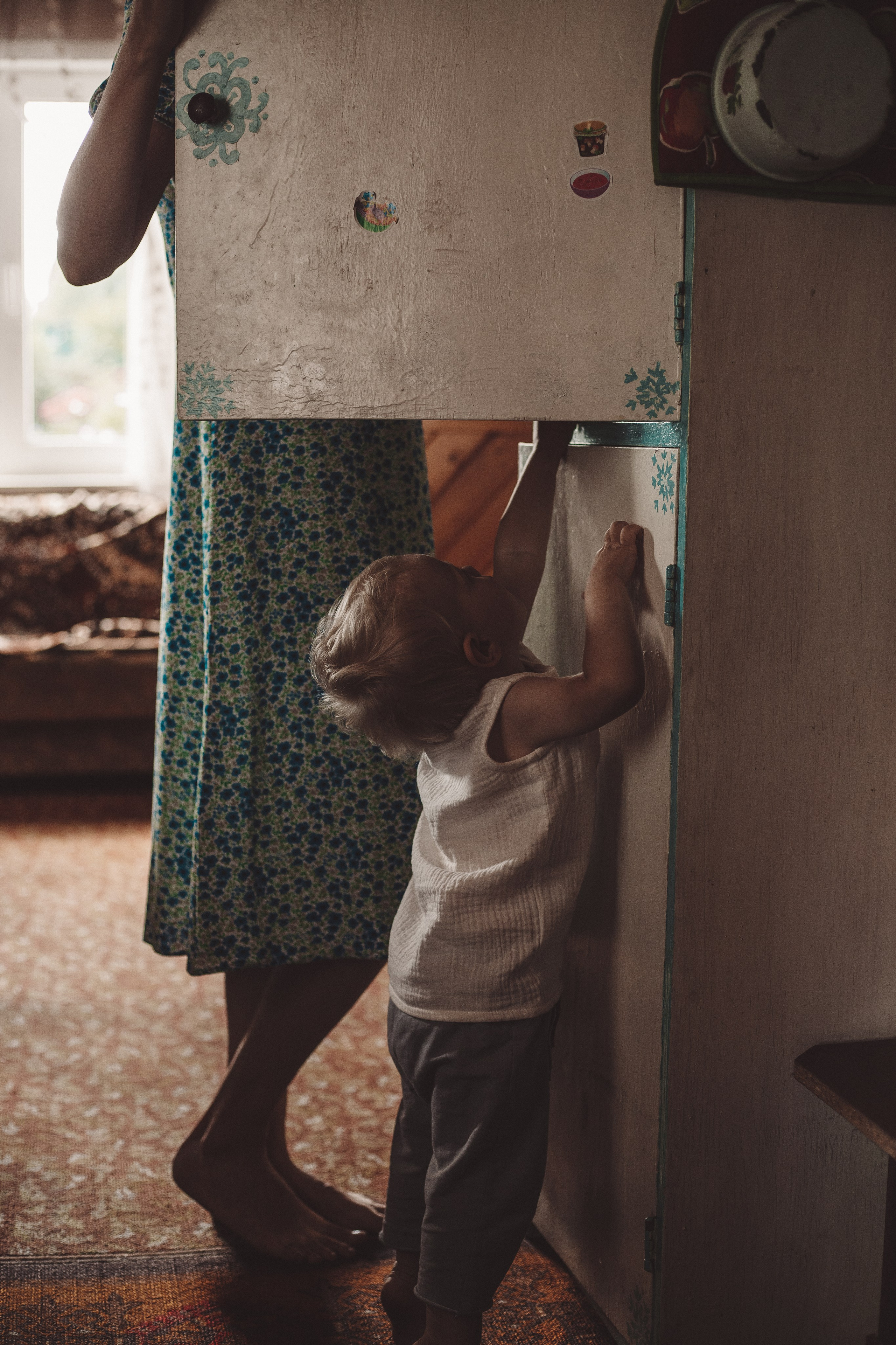 Семейная фотосессия - Люба и Платон: дачное детство. Семейный и женский фотограф Кемерово Мария Степ