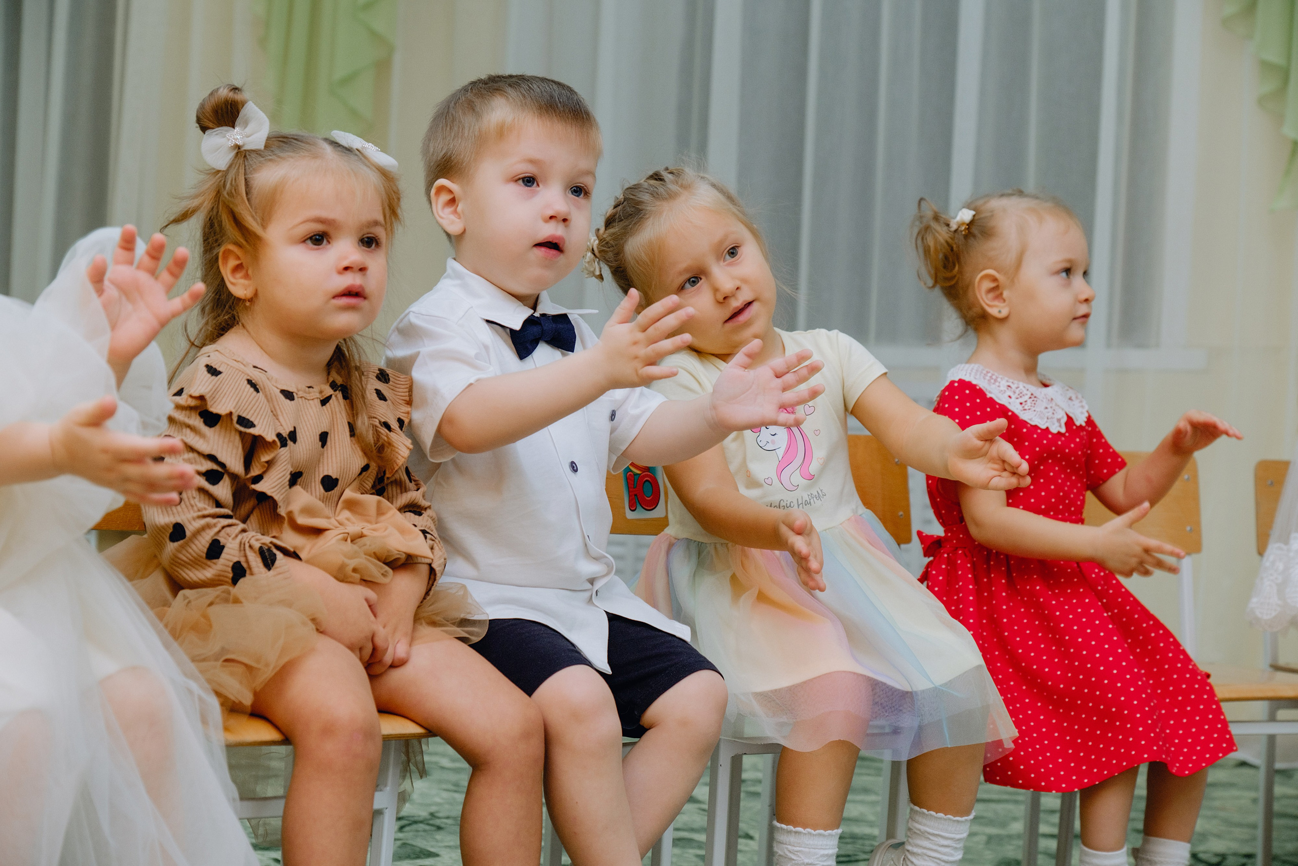 Утренник малышей. Фотограф Софья Володкина