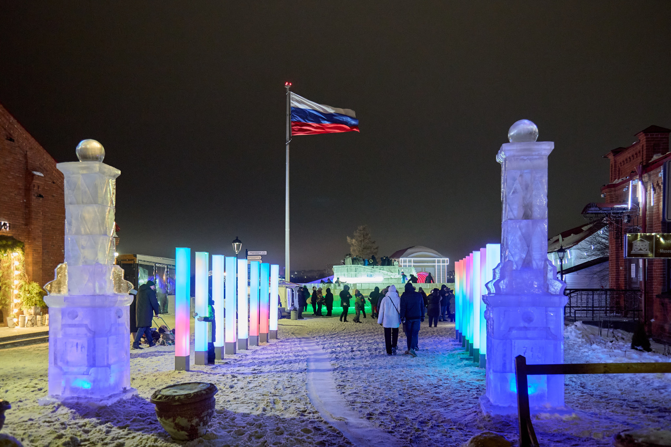 Новогодний Омск 2025. Фотограф Омск | Александр Вандеров