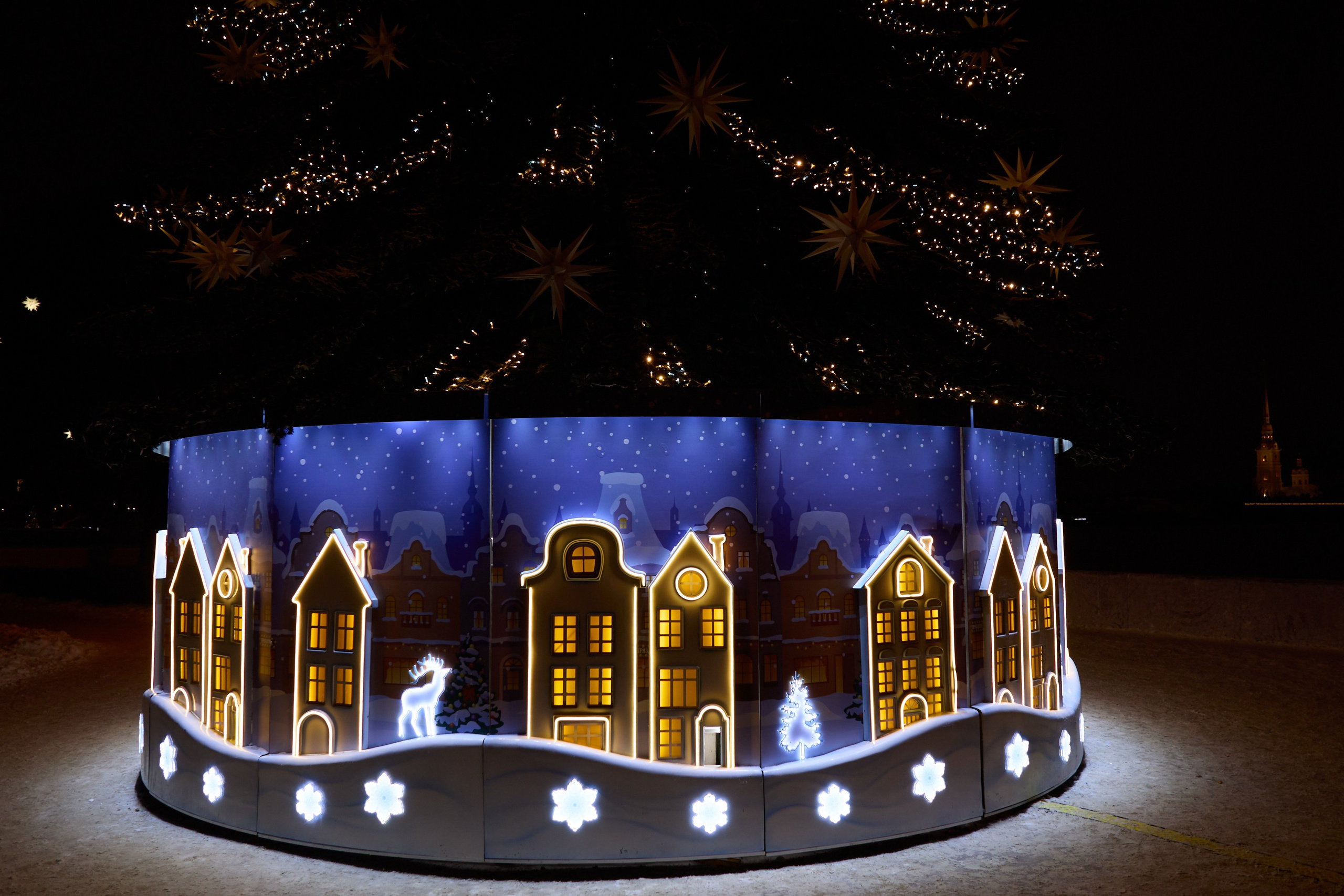 Рождество въ Санктъ-Петербургѣ. Фотографъ Сергѣевъ. Поймать мгновеніе