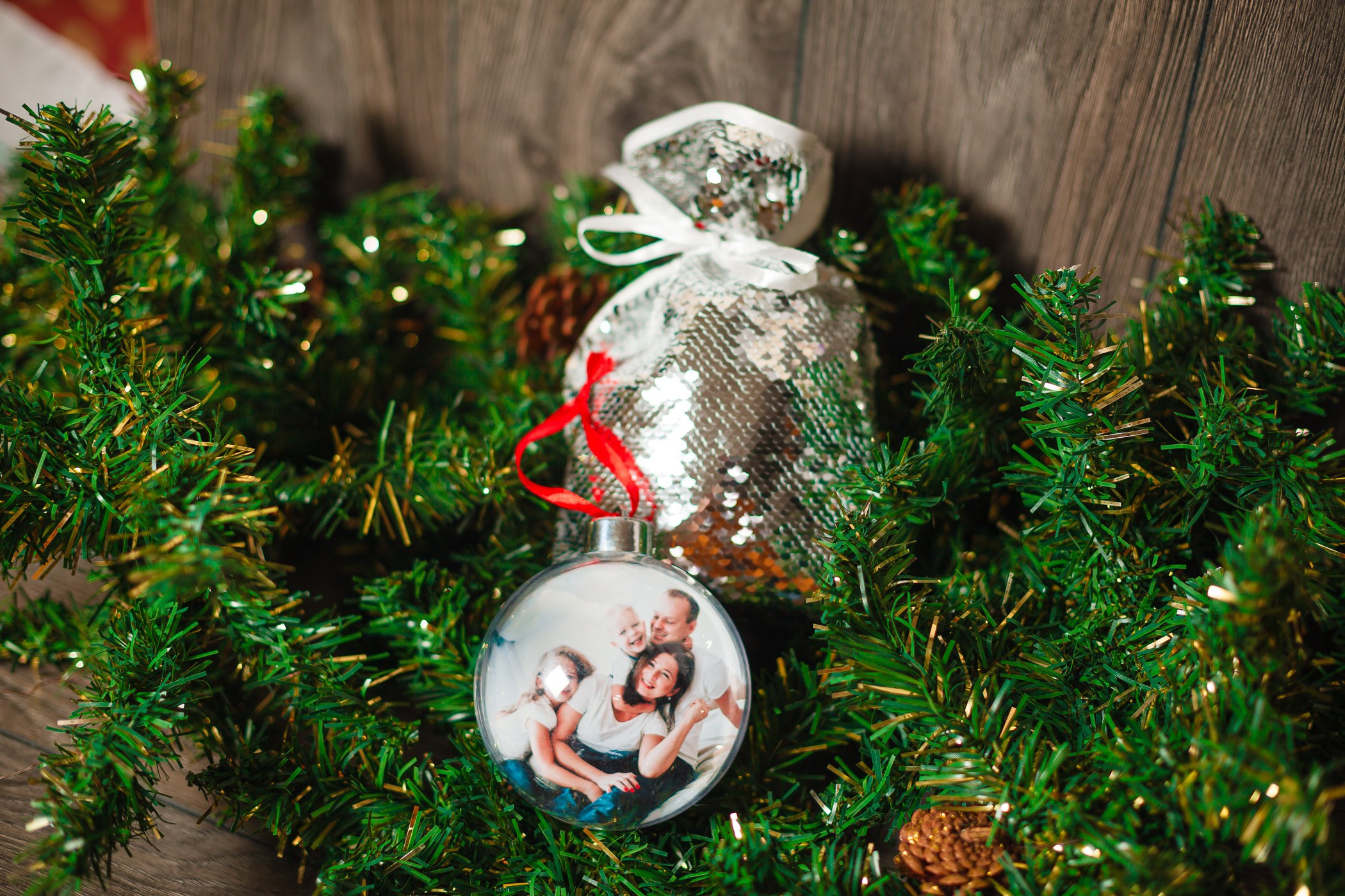 Елочные украшения с фото от Студии печати "ЧЁ" - 11