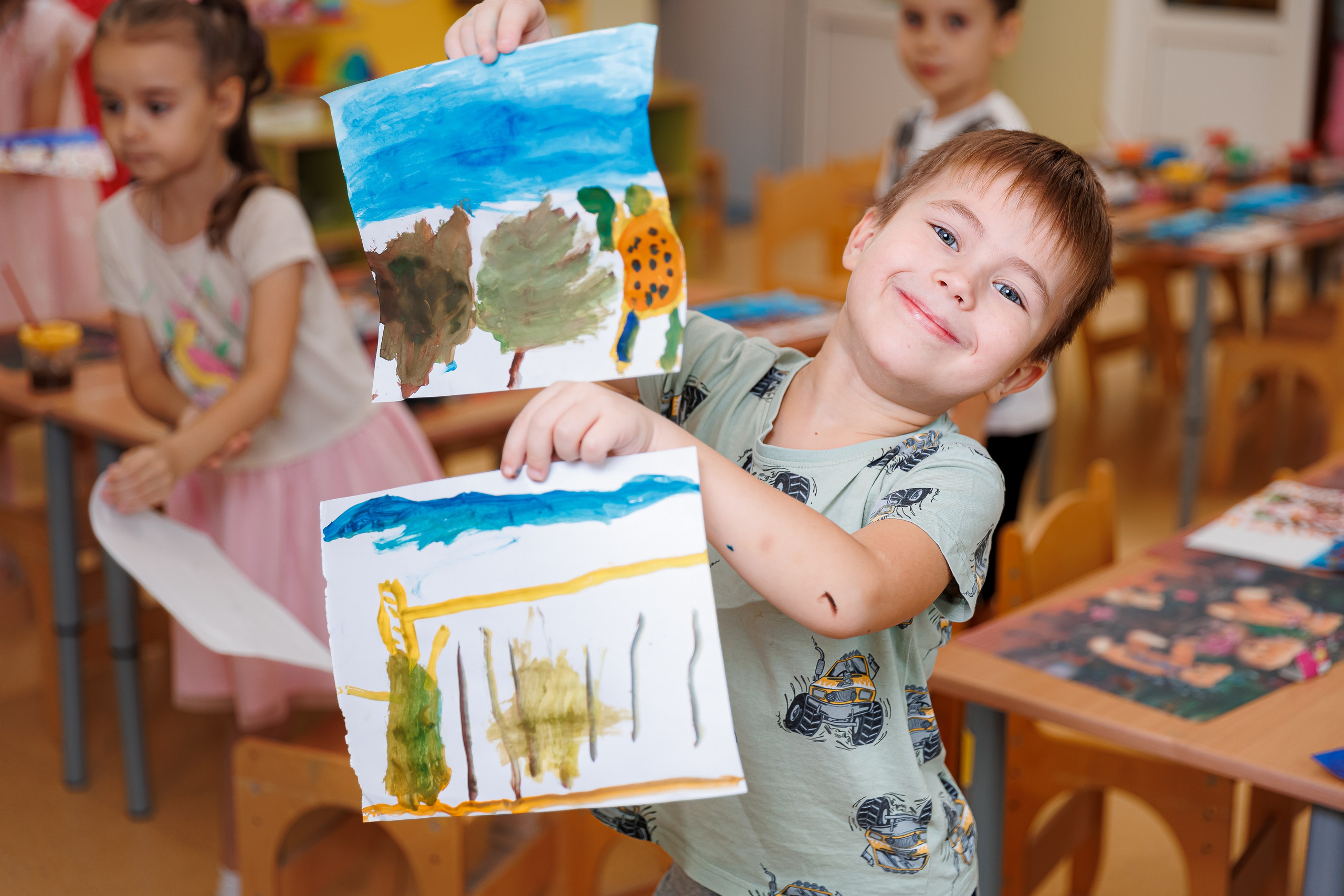 День в саду. Семейный и детский фотограф Комина Елена, Власиха, Одинцово
